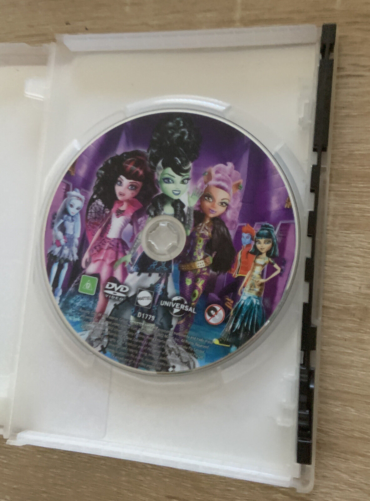 DVD MONSTER HIGH Ghouls Rule Movie R4 AU Animated Childrens Kids Movie
