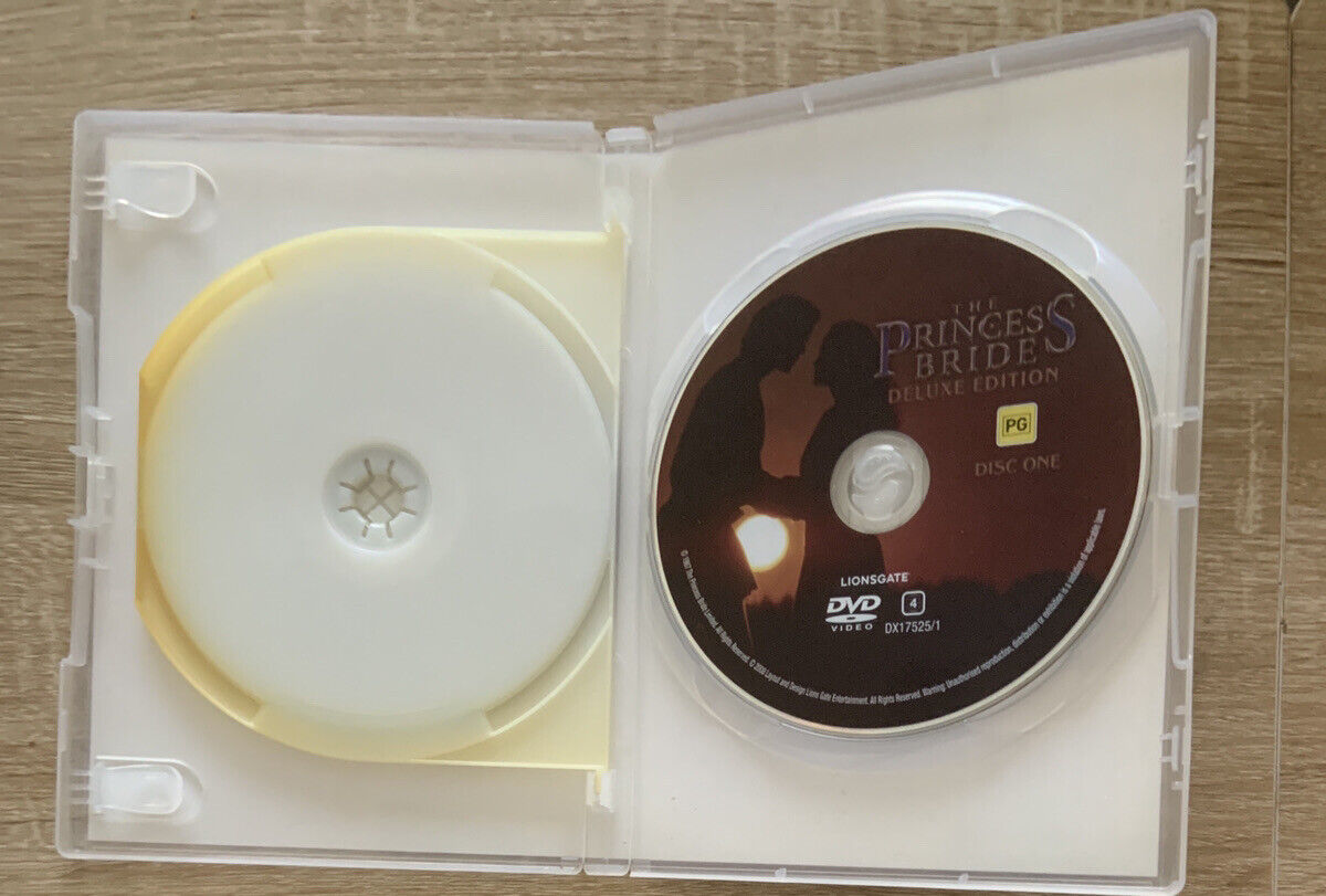 DVD THE PRINCESS BRIDE 1987 Cary Elwes Mandy Patinkin Robin Wright R4 Movie