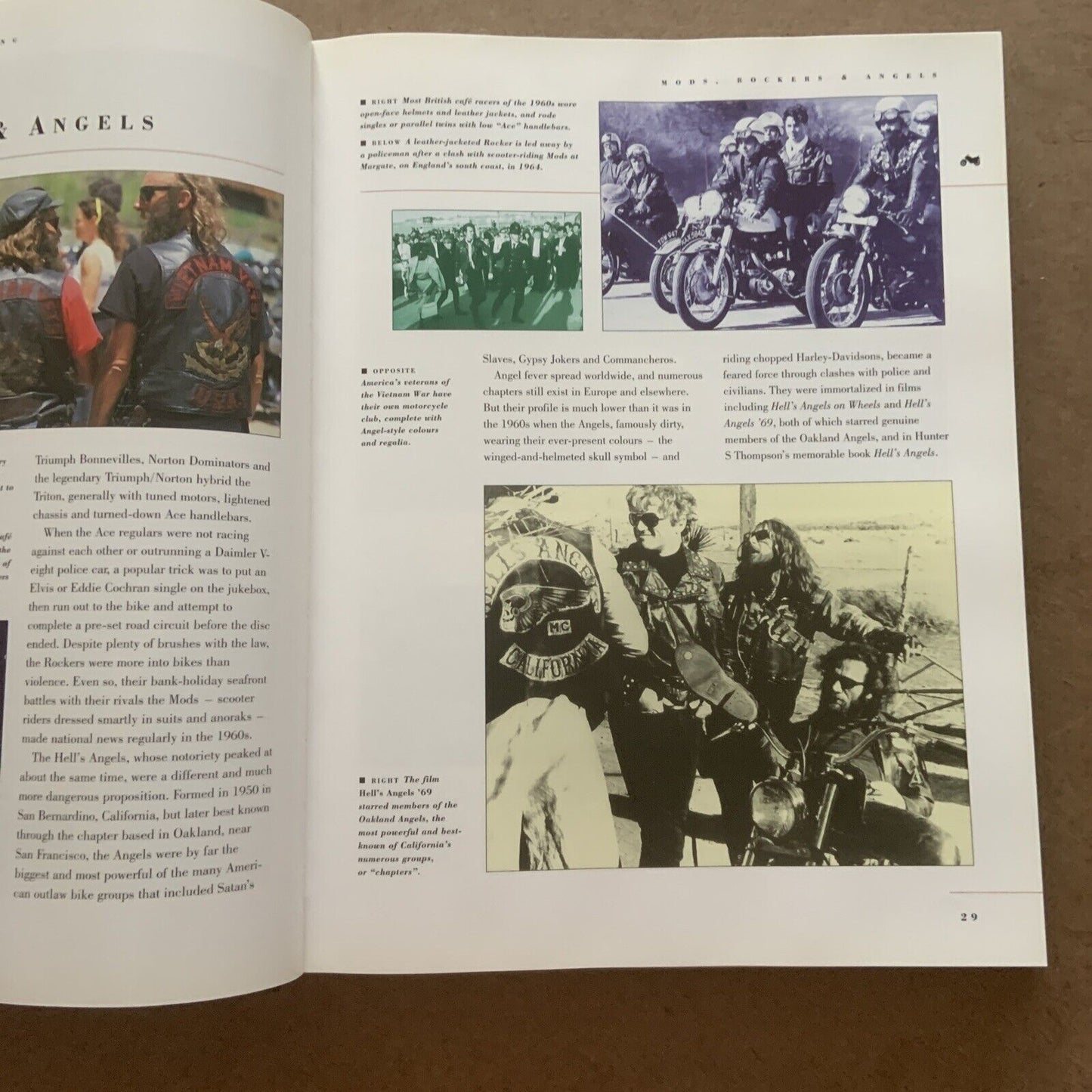 HC Book The Encyclopedia of MOTORCYCLES Roland Brown DJ 1996 Sliders Motorbikes