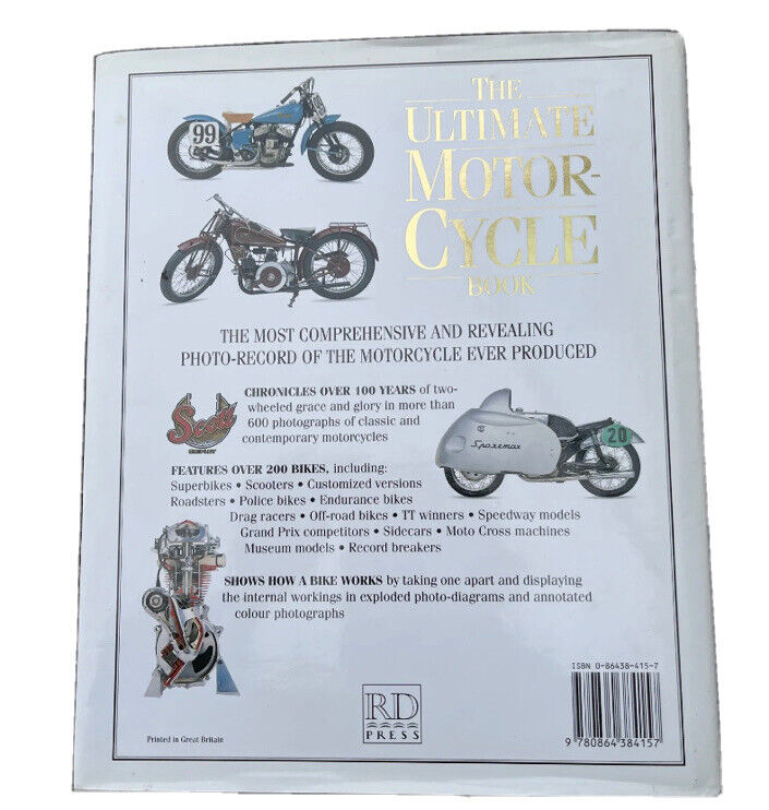 HC Book The ULTIMATE MOTORCYCLE BOOK by Hugo Wilson Lg DJ 1993 1st Ed MotorBike