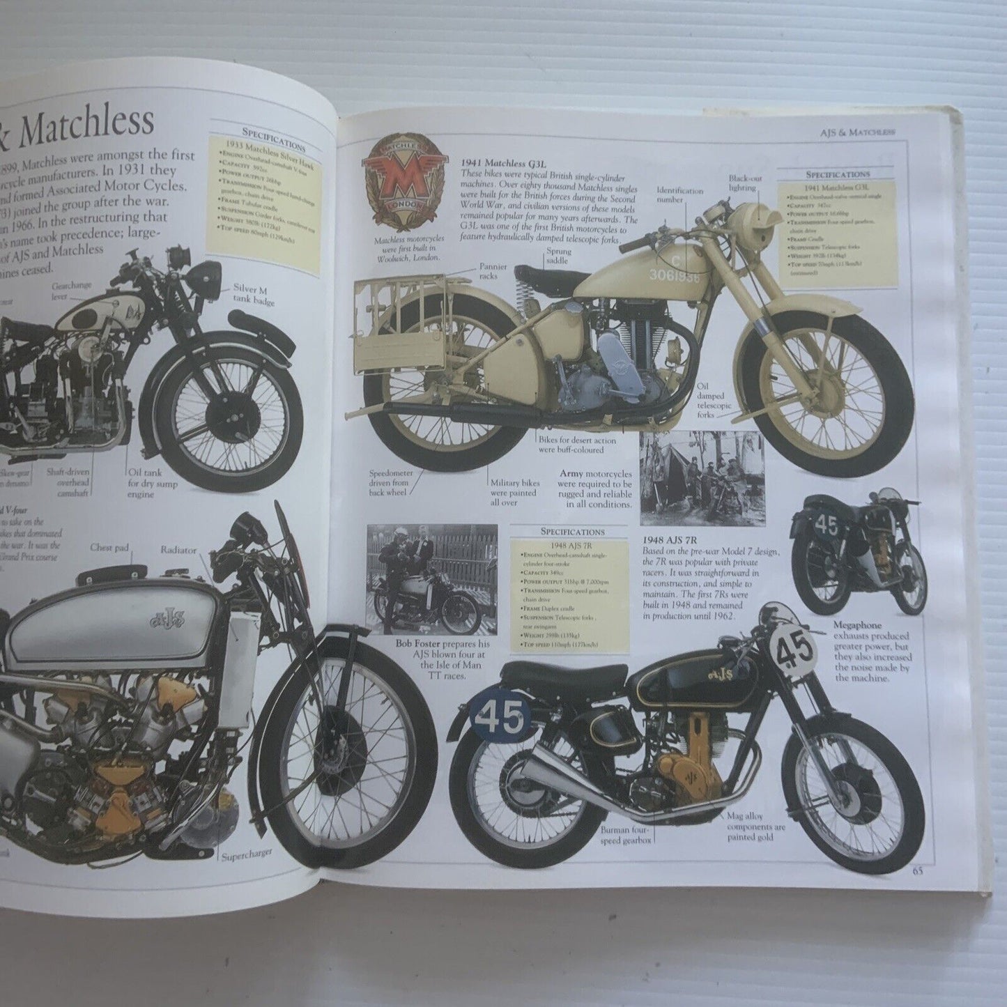 HC Book The ULTIMATE MOTORCYCLE BOOK by Hugo Wilson Lg DJ 1993 1st Ed MotorBike