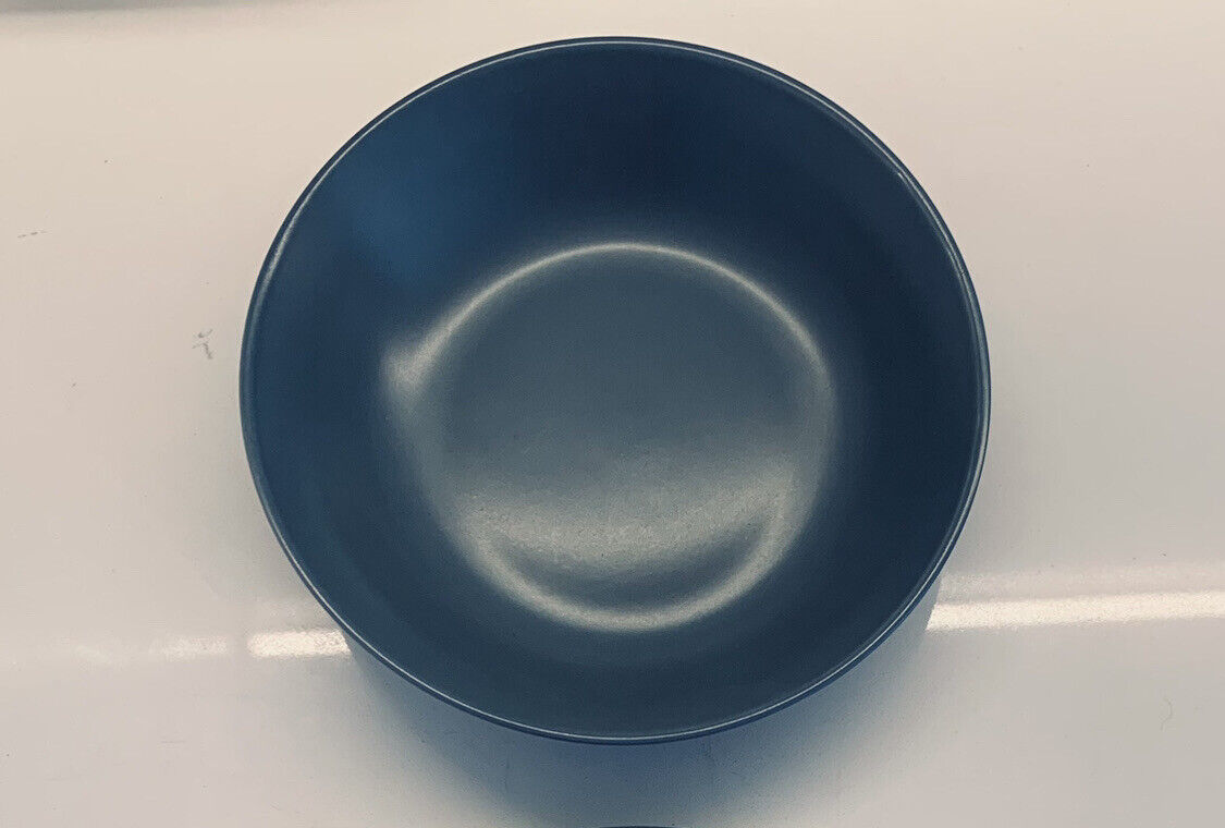 10x 22cm Matte Gloss Dinner PLATE Dinner Dessert Soup Cereal Bowl Grey Stoneware