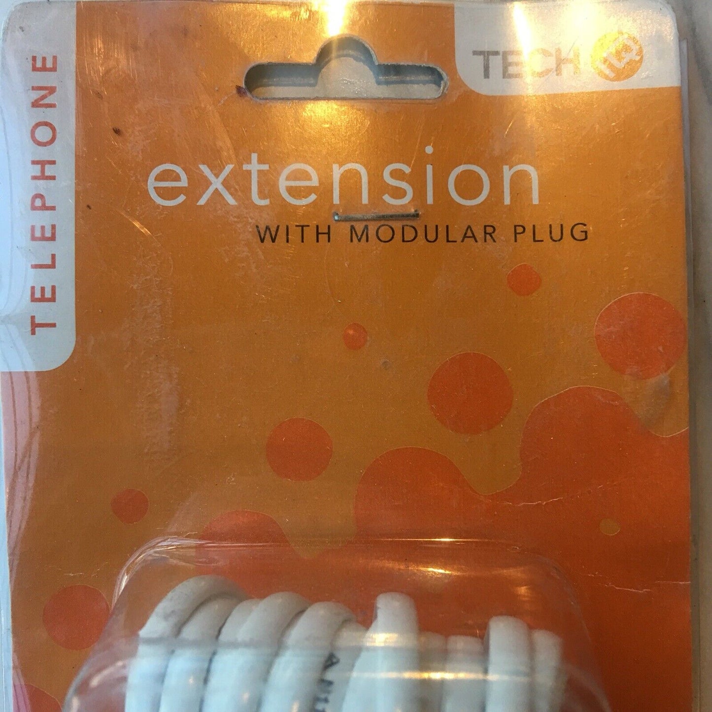 TECH IQ 5 Metre Telephone Extension Modular Plug Home Phone Cord Cable ADSL NEW