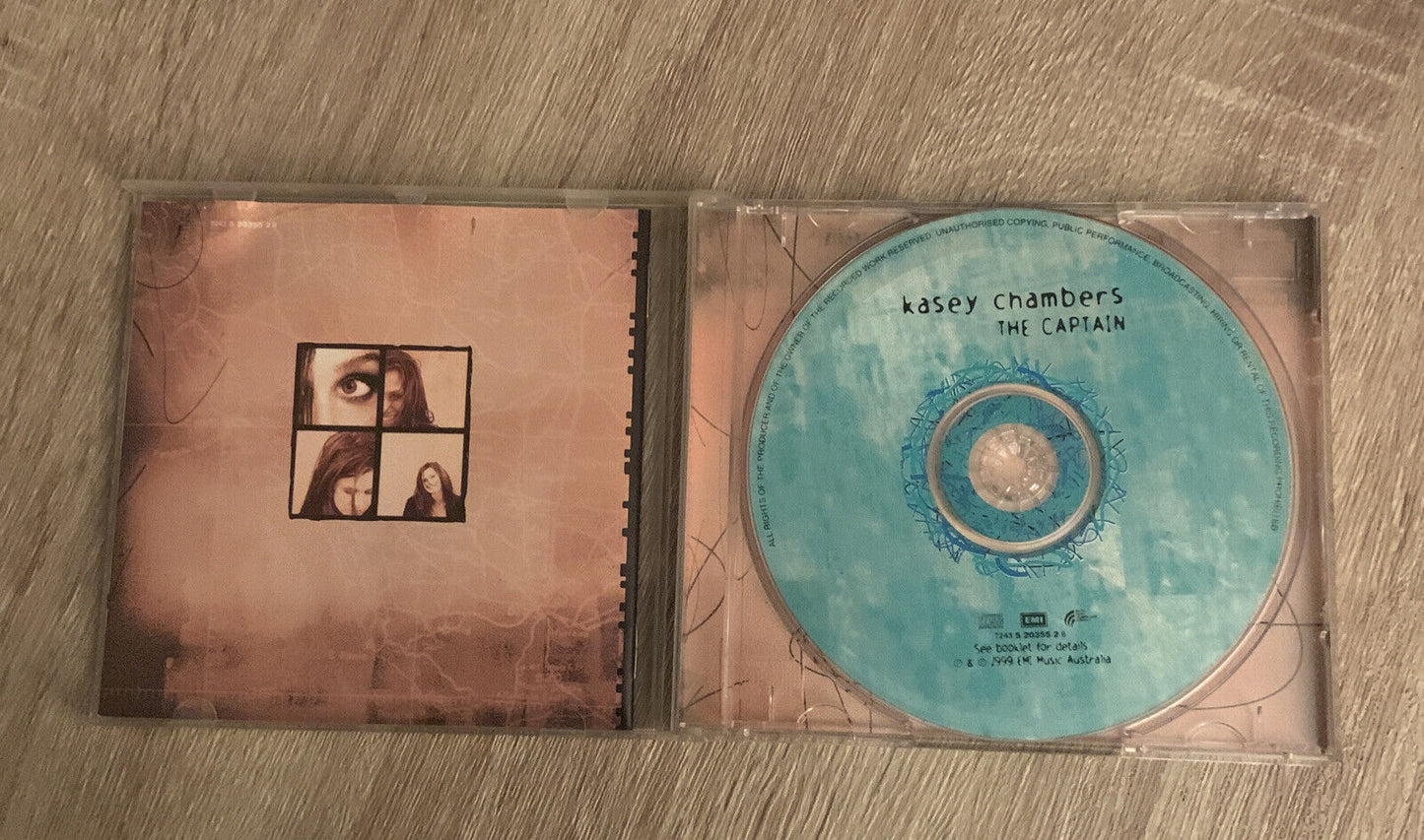 CD Kasey Chambers THE CAPTAIN EMI Records 12 Tracks1999 Australian Country Music
