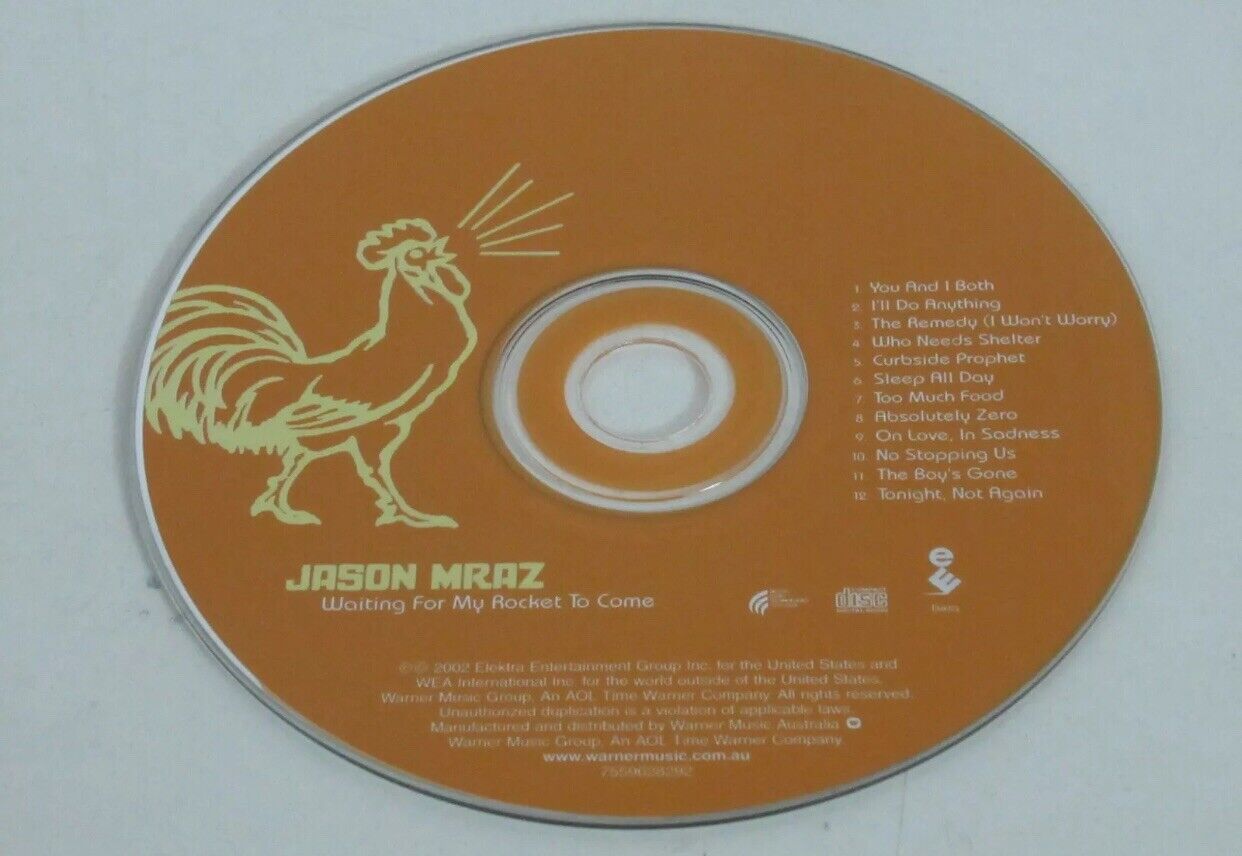 CD JASON MARX Waiting For My Rocket To Music Audio Featuring The Remedy