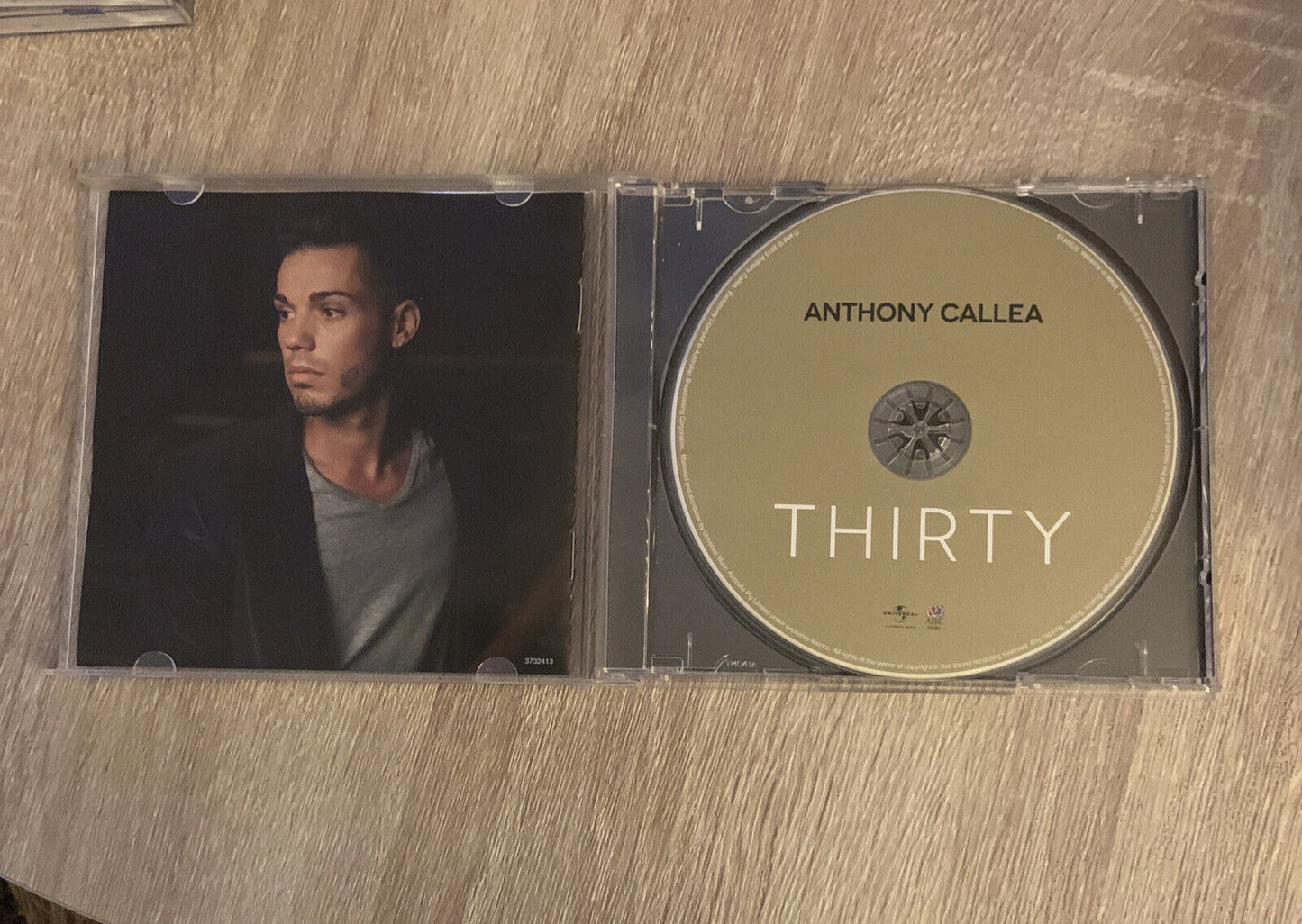 CD Anthony Callea THIRTY Album ABC Australian Music 2013