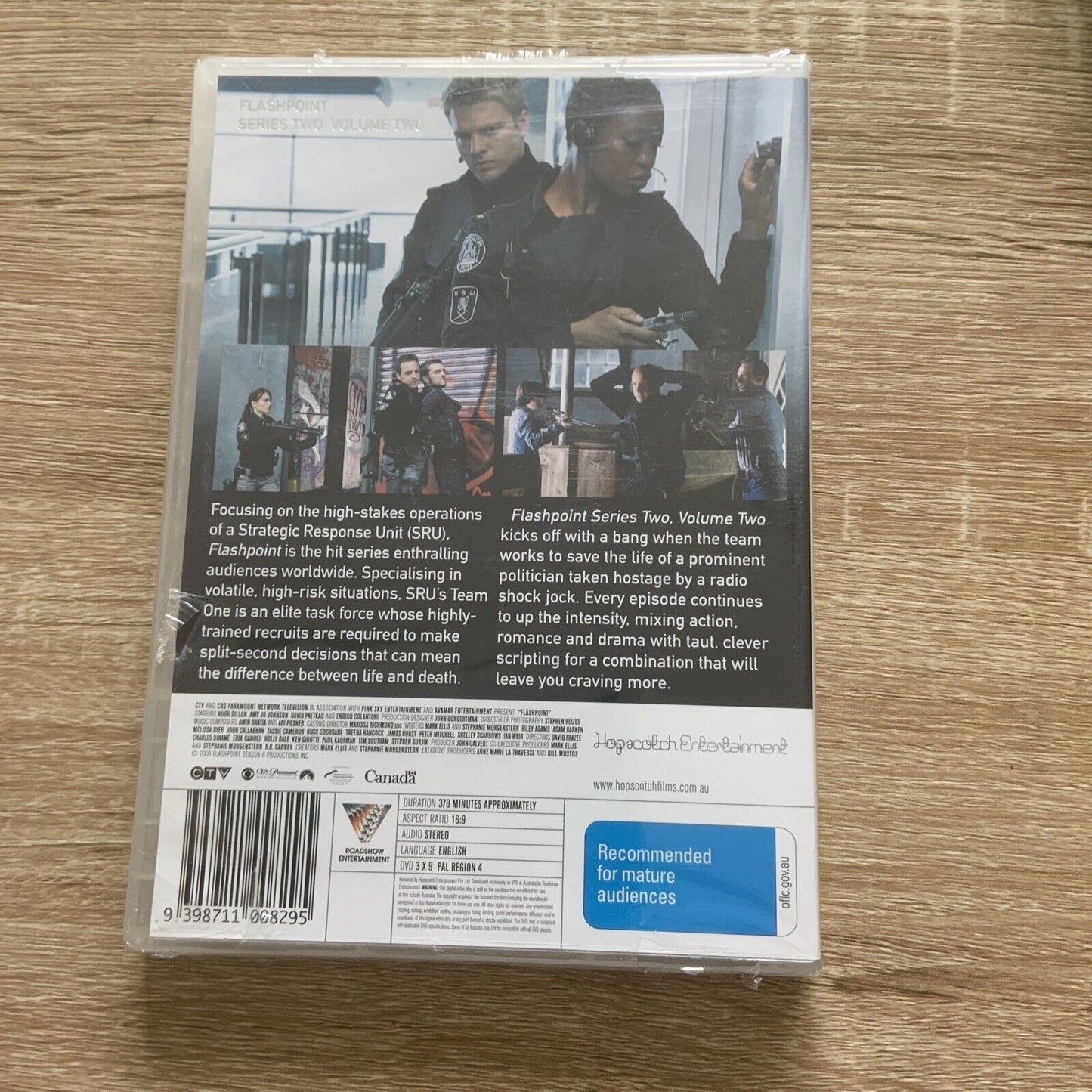 DVD FLASHPOINT Series Two Volume Two Season Police Drama Sealed 2 Disc Set NEW