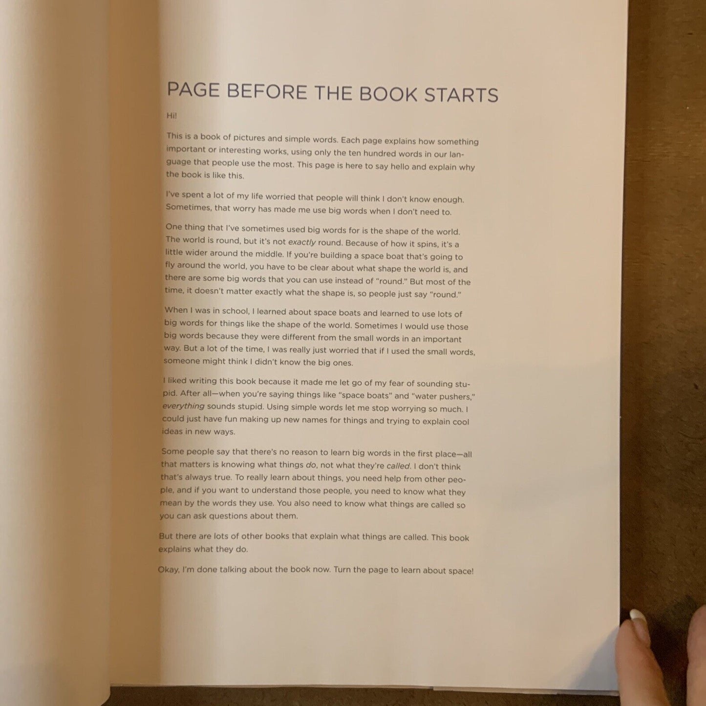 HC Book Thing Explainer Complicated Stuff in Simple Words Randall Munroe Large