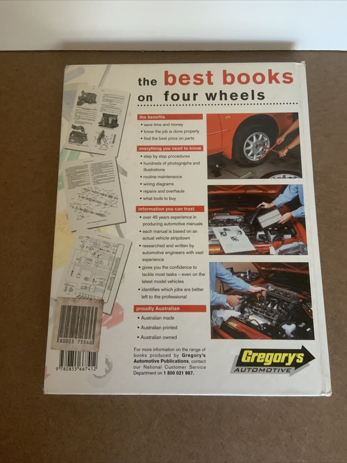 Gregorys SP No 265 HOLDEN COMMODORE LEXCEN V6 1993 1995 Service & Repair Manual