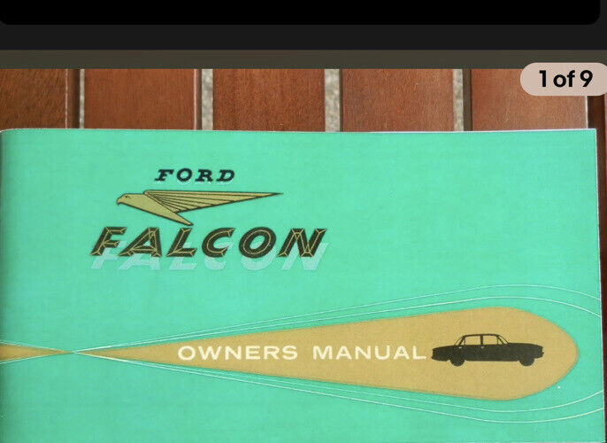 PB FORD FALCON XK OWNERS MANUAL Car Booklet Retro Vintage NEW NOS