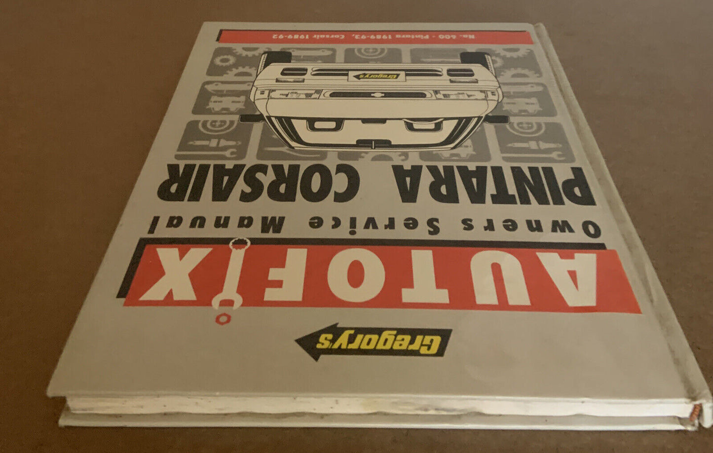 Gregorys AUTOFIX NISSAN PINTARA & FORD CORSAIR 1989 1993 Owners Service Manual
