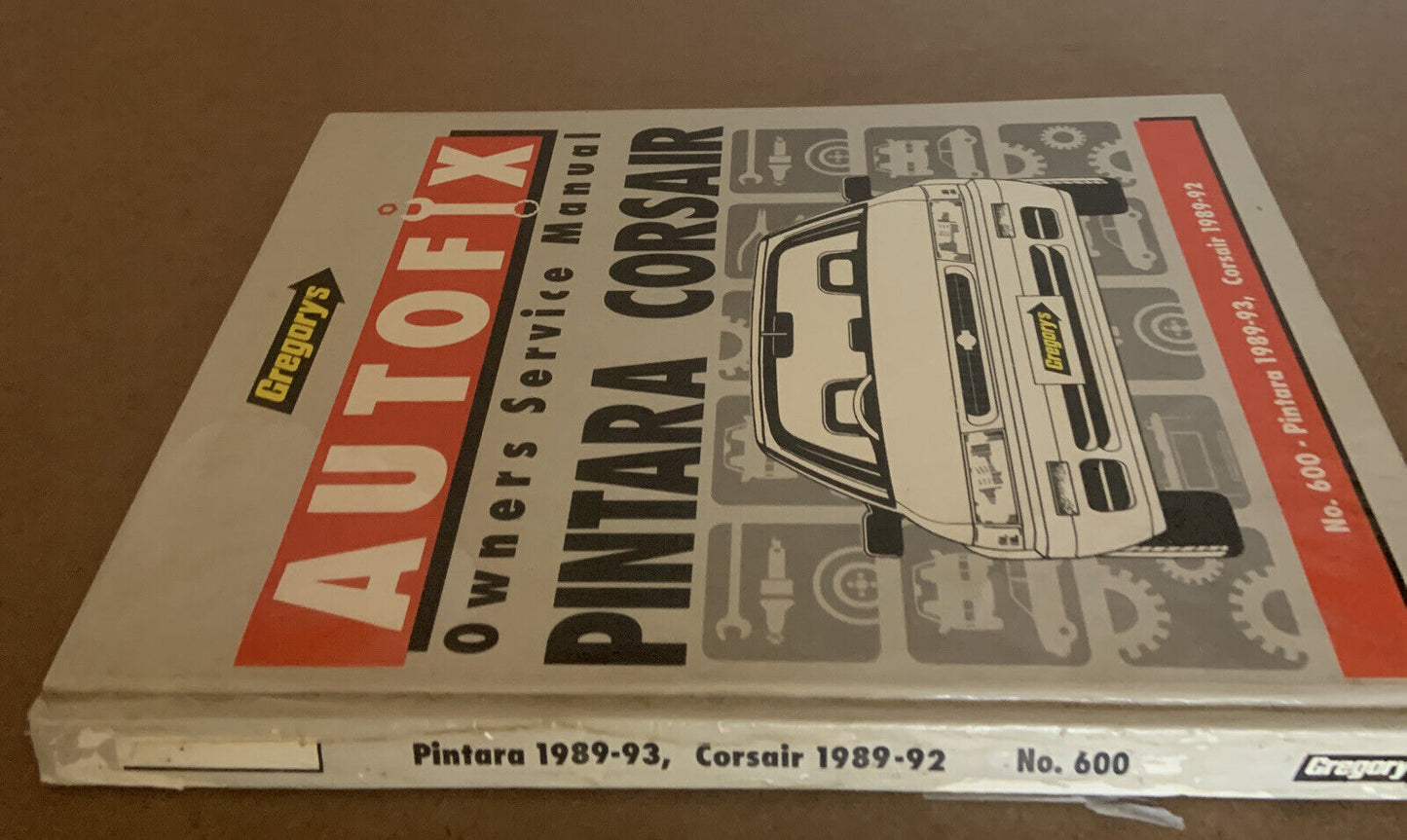 Gregorys AUTOFIX NISSAN PINTARA & FORD CORSAIR 1989 1993 Owners Service Manual