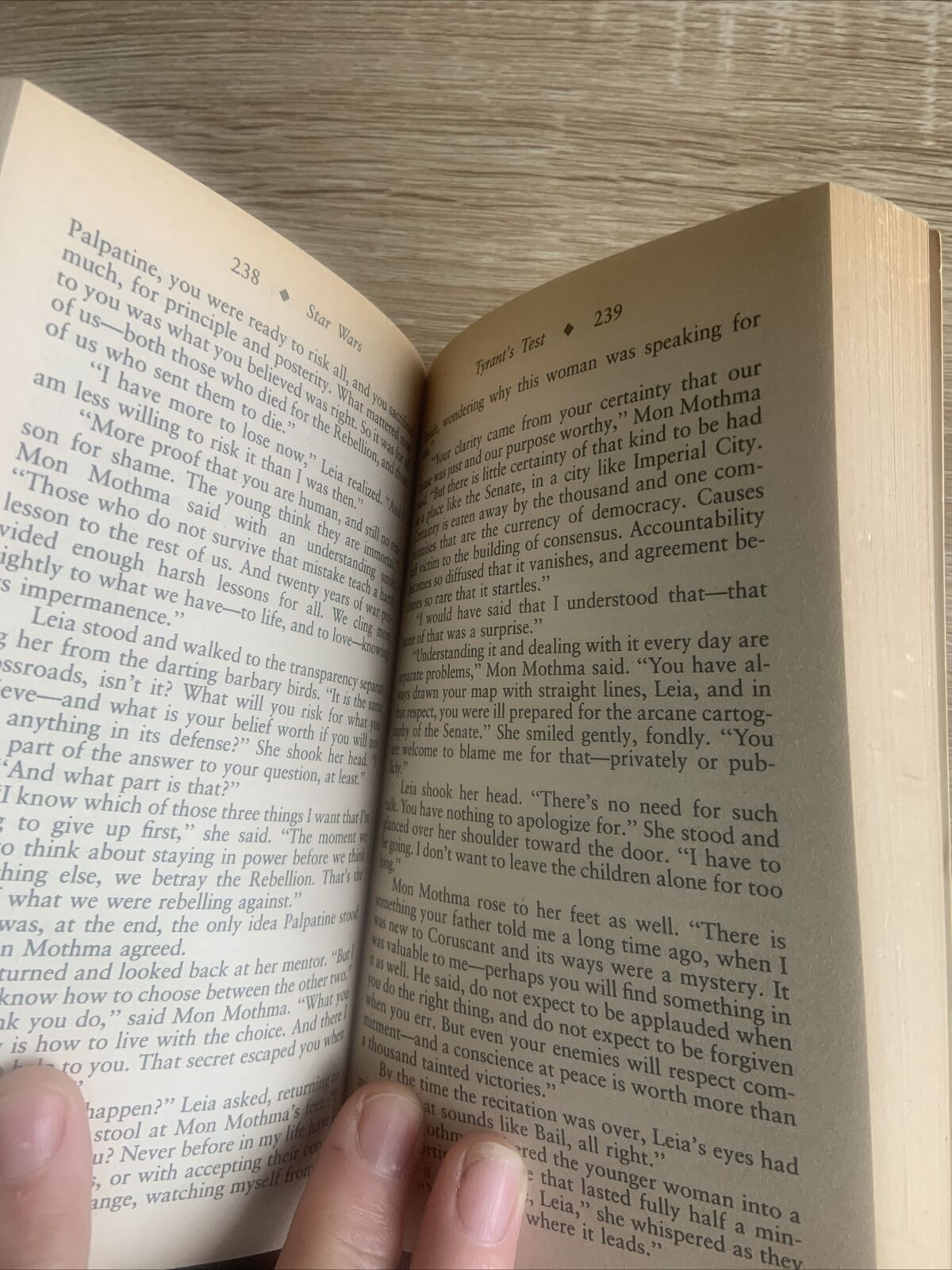 Star Wars Book 3 Of the Black Fleet Crisis Tyrants Test Michael P Kube McDowell