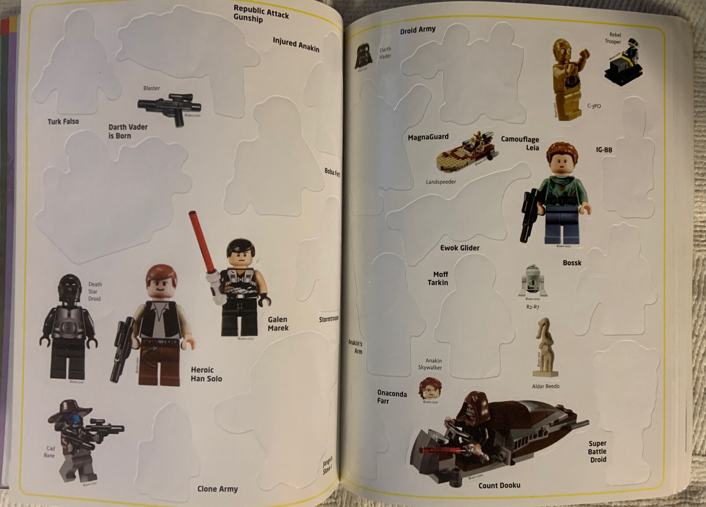LEGO Star Wars Ultimate Sticker Collection DK Publishing PB Book 2011 Childrens