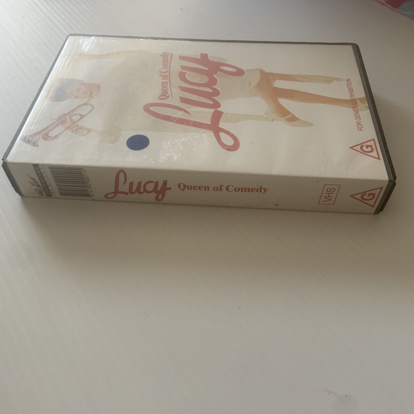 Vintage VHS QUEEN OF COMEDY Lucy Video Tape Movie Slapstick Lucille Ball