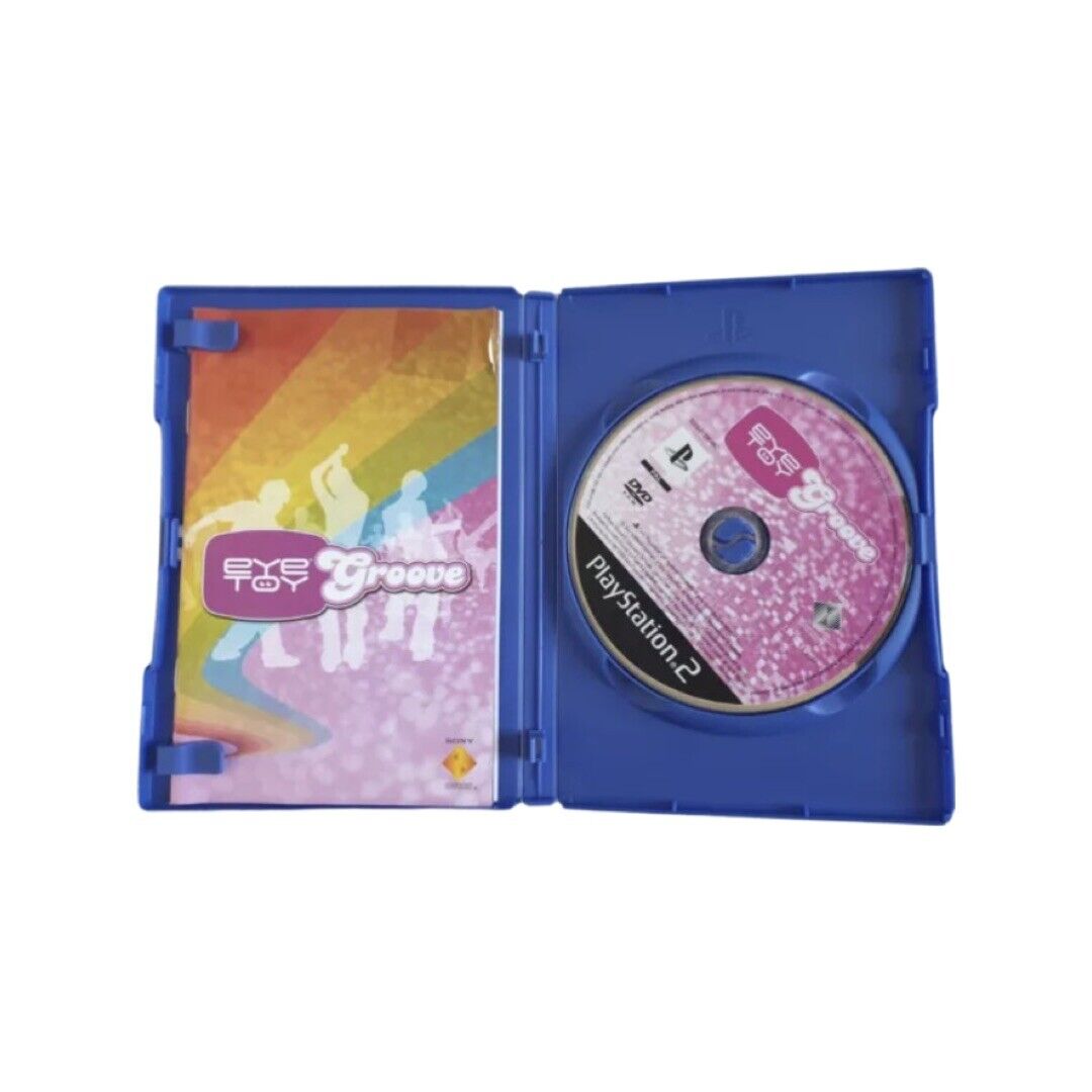 PlayStation 2 EYE TOY GROOVE PS2 GAME W Manual **Eye Toy & ISB Camera Required**