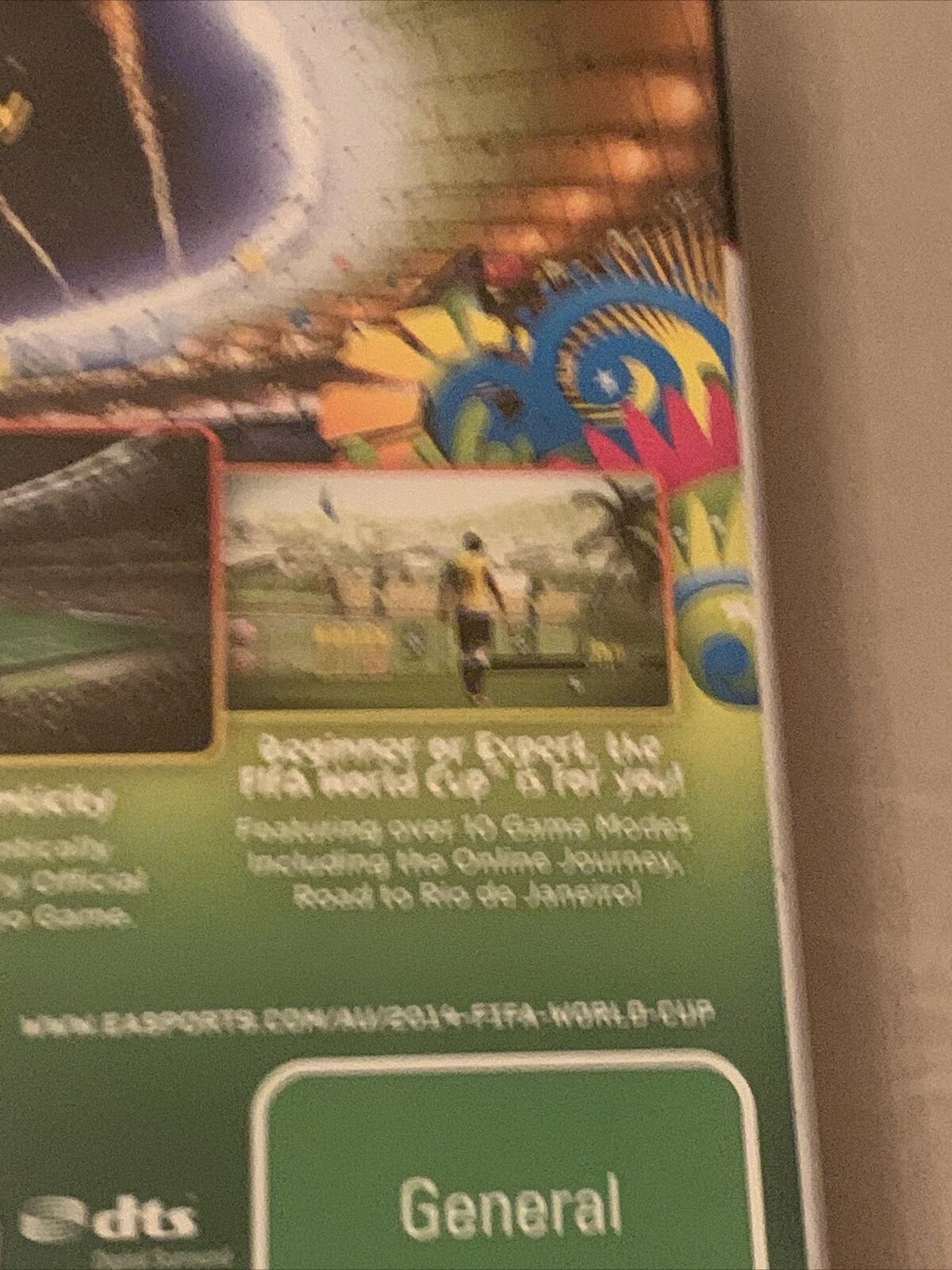 PlayStation 3 2014 FIFA World Cup Brazil PS3 Sony Soccer Football + Manual