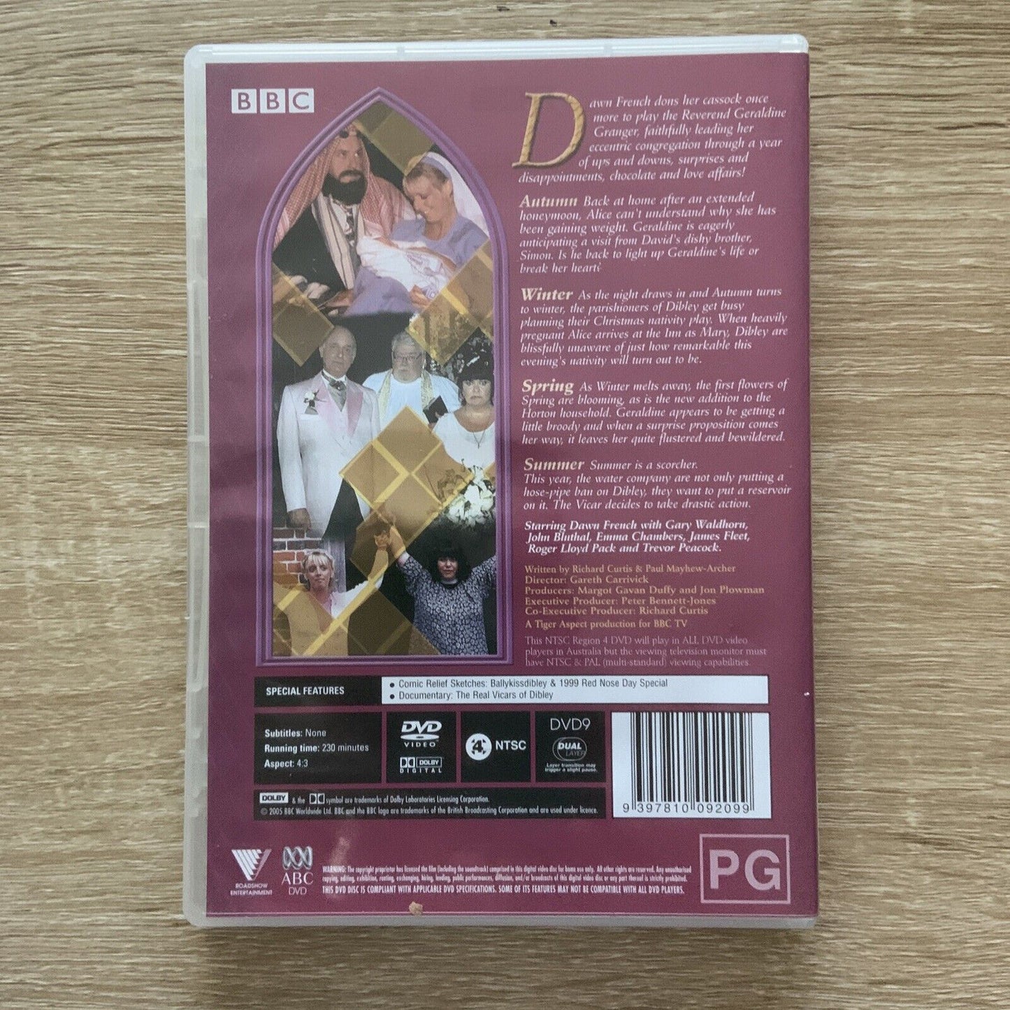 DVD The Vicar Of Dibley: The Complete Third Series R4 Dawn French BBC British
