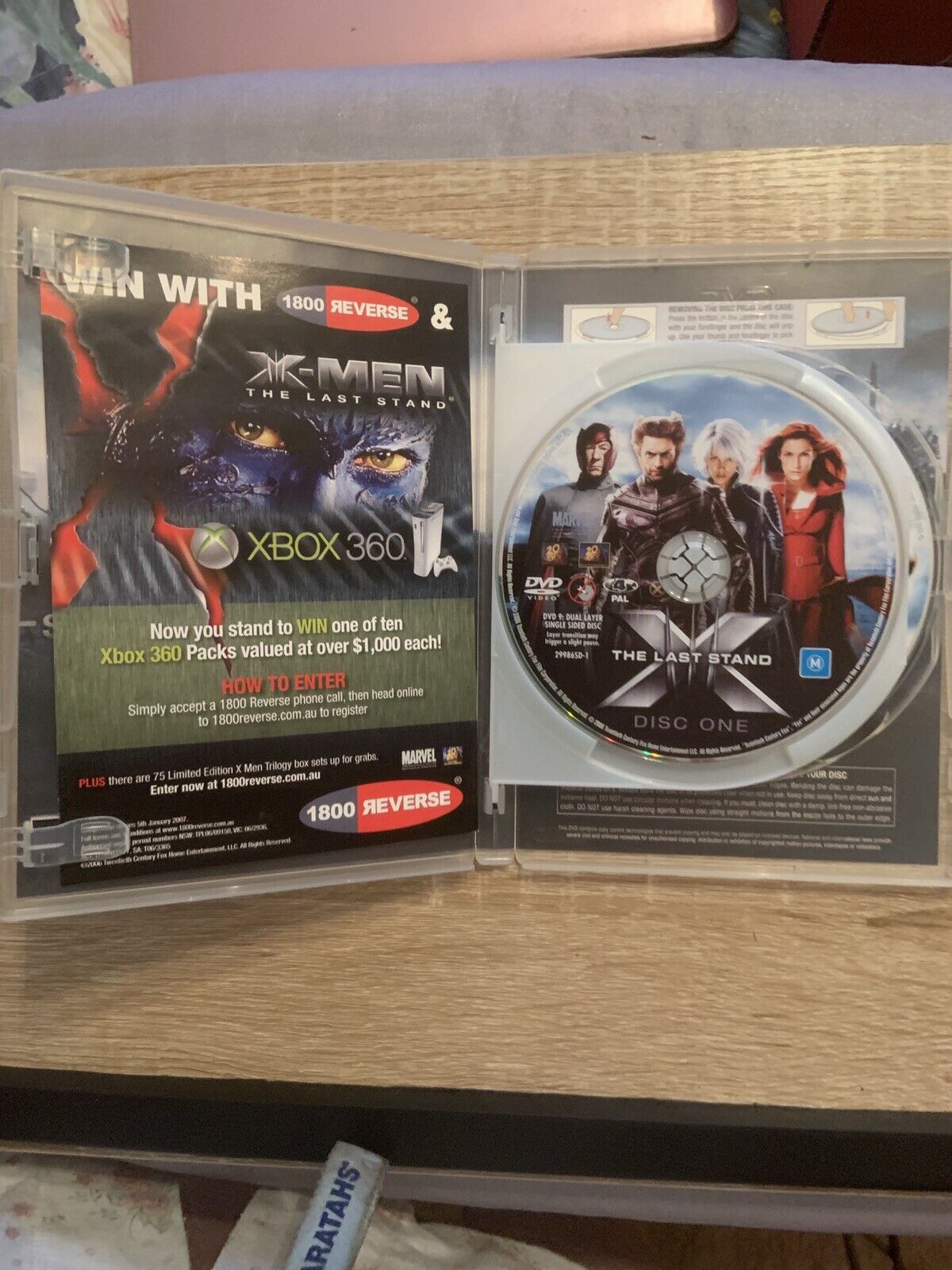 DVD 2 Disc X MEN 3 The Last Stand Hugh Jackman Movie Smart Funny Popping Action