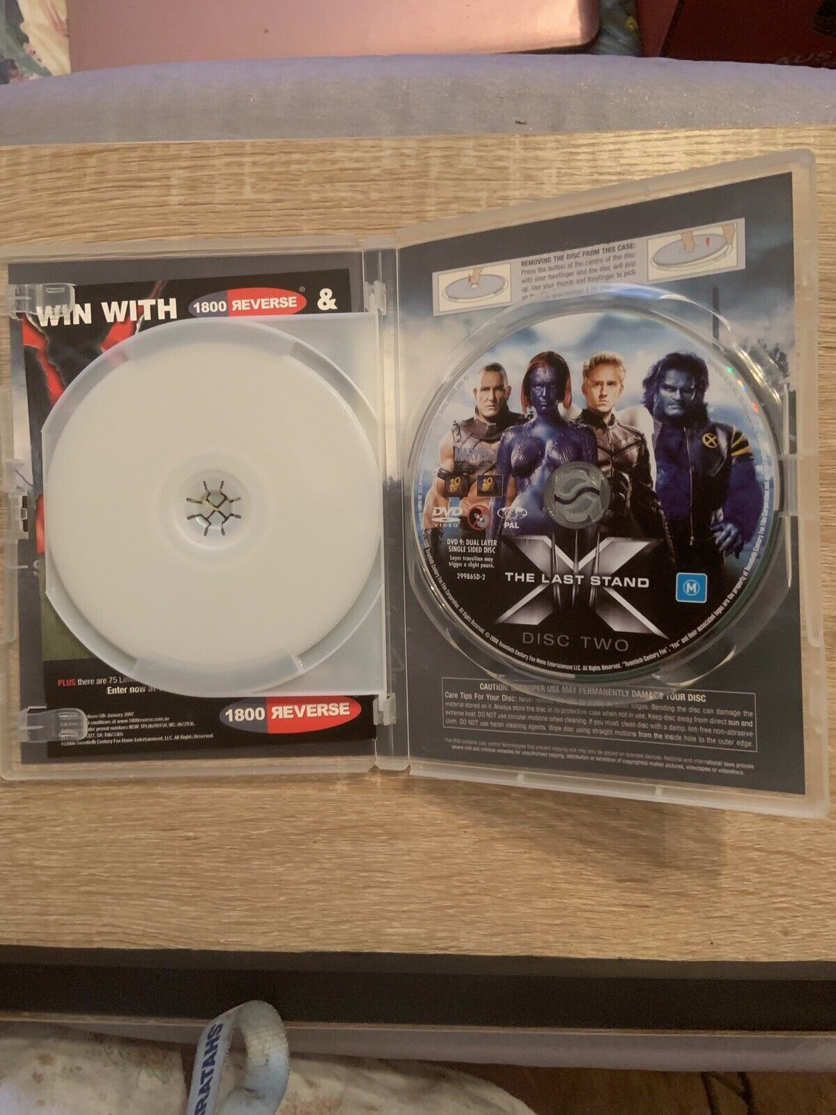DVD 2 Disc X MEN 3 The Last Stand Hugh Jackman Movie Smart Funny Popping Action