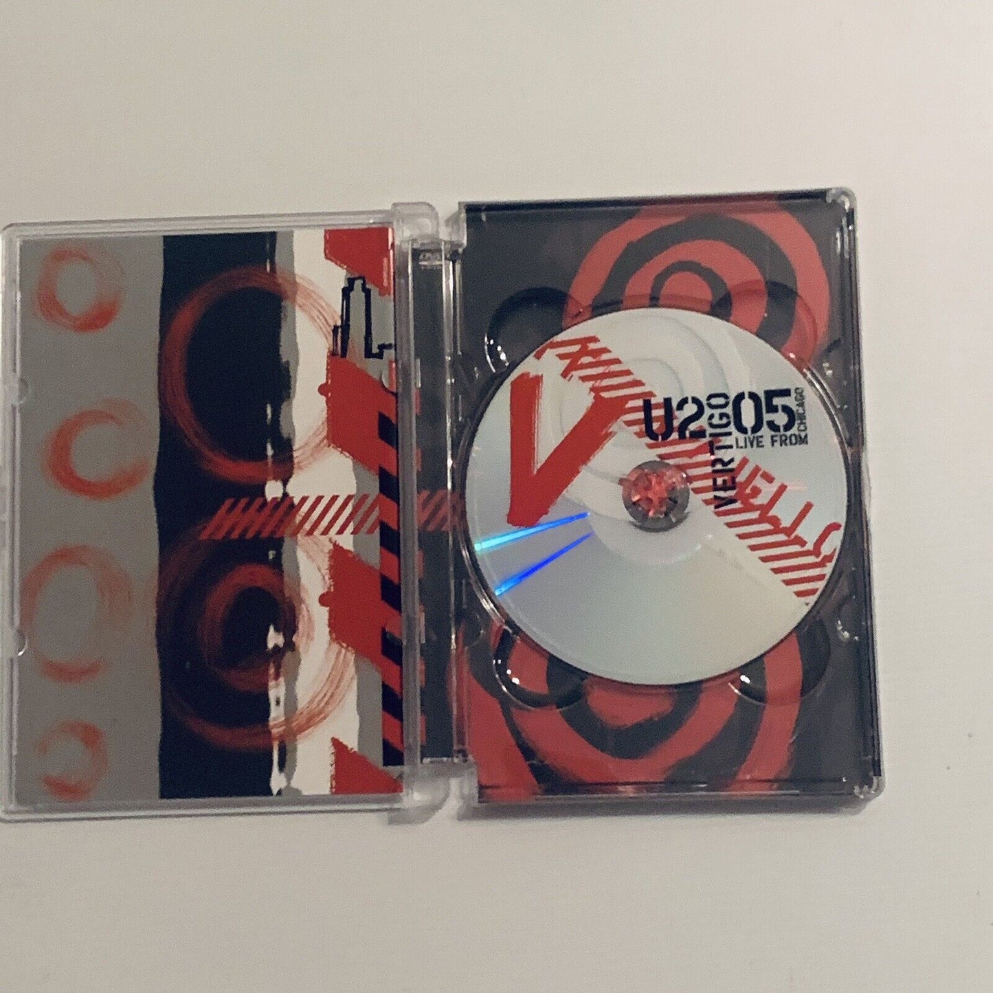 U2 Vertigo Live From Chicago 2005 Music Concert DVD Supercase