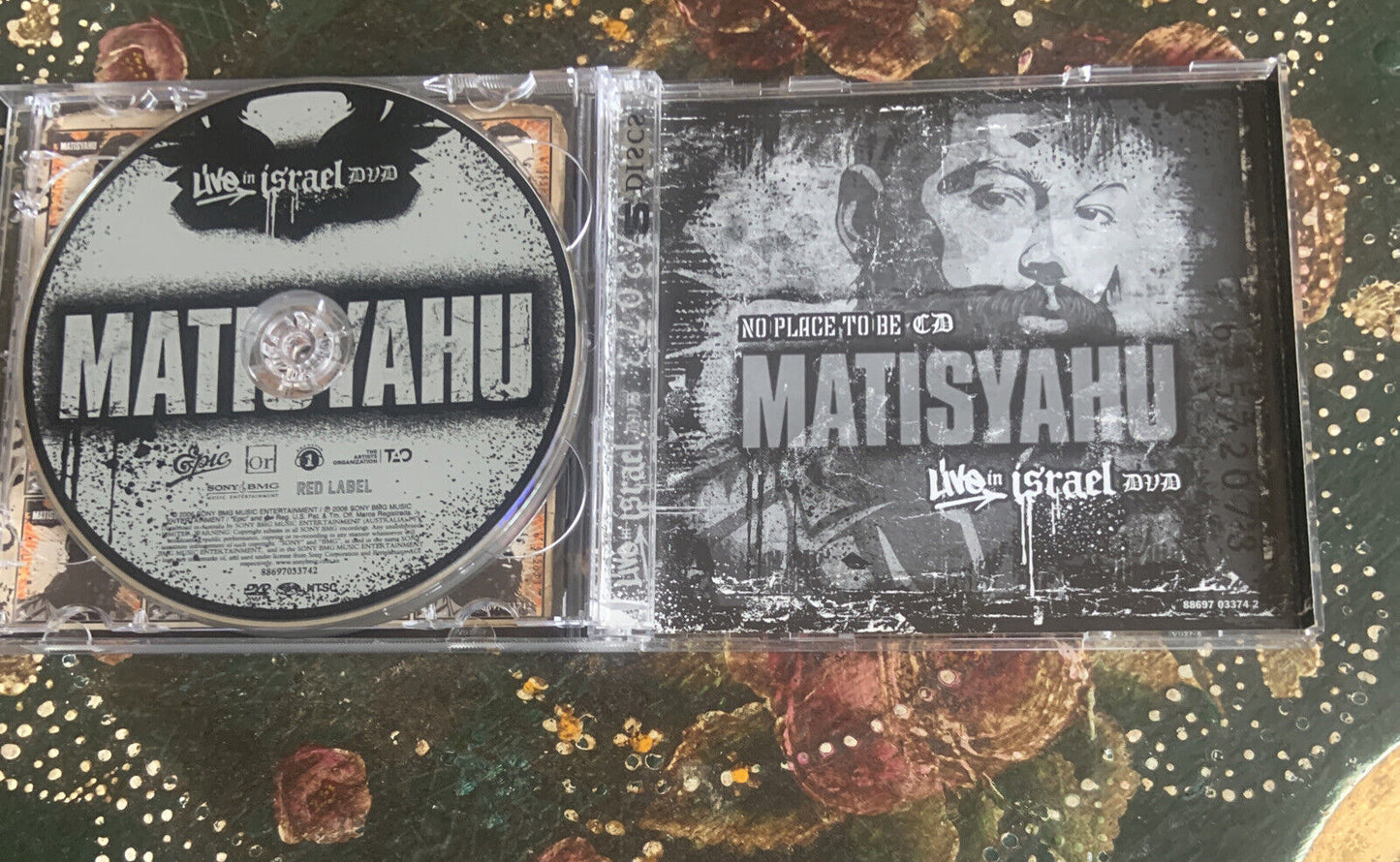 CD + DVD MATISYAHU No Place To Be Audio Music 2 Disc Set