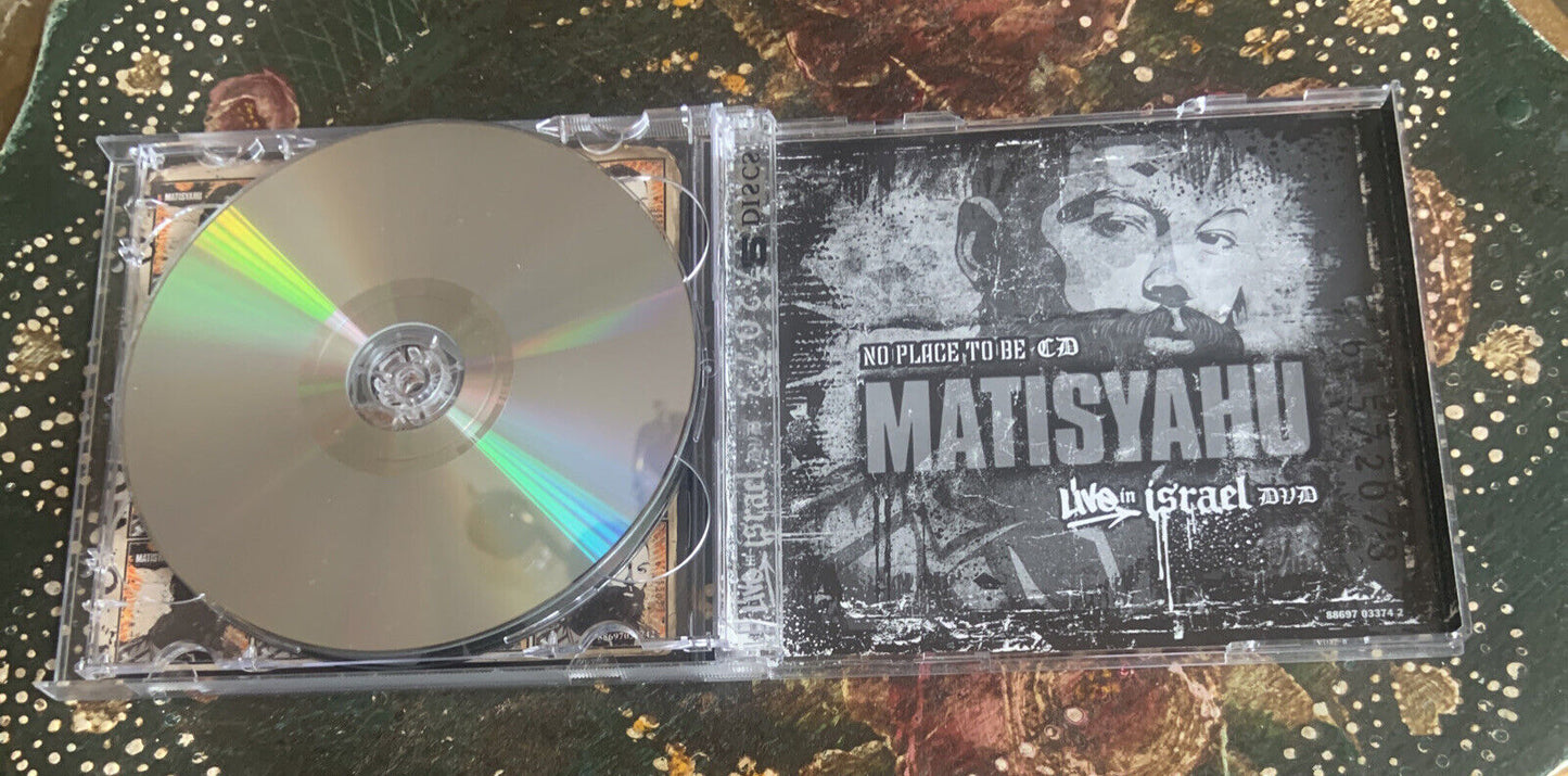 CD + DVD MATISYAHU No Place To Be Audio Music 2 Disc Set