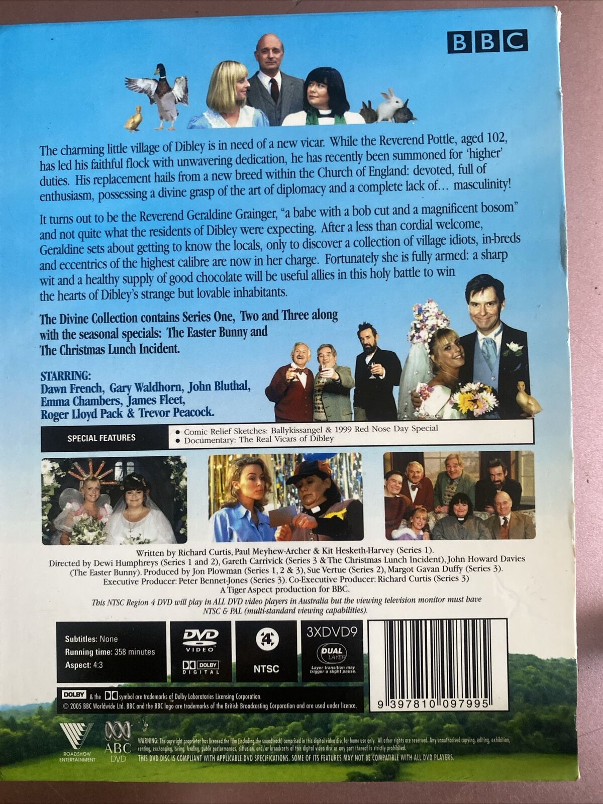 DVD The Vicar Of Dibley The DIVINE COLLECTION R4 Dawn French BBC British 2005