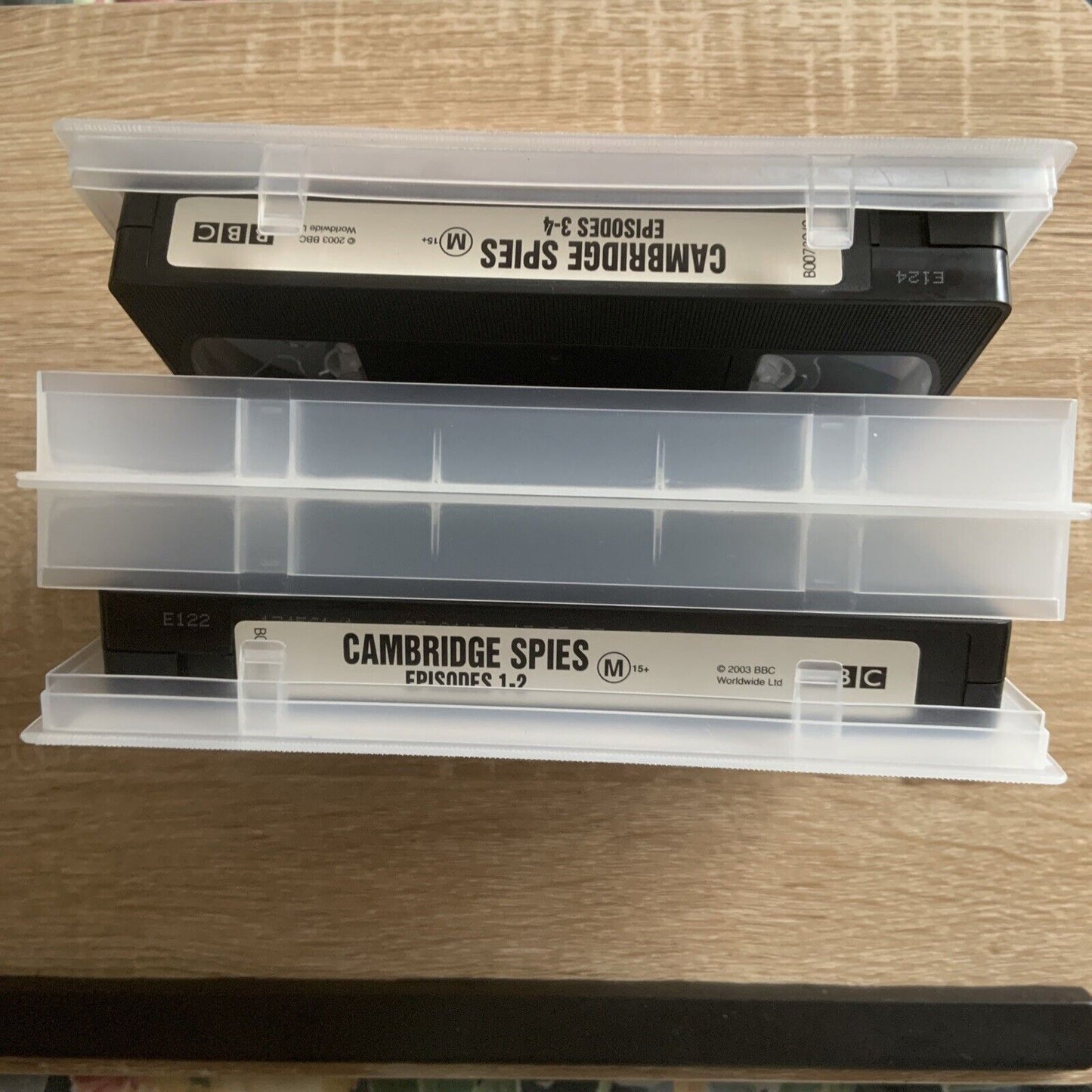 VHS CAMBRIDGE SPIES TOM HOLLANDER TOBY STEPHENS BBC TV Series SOVIET Drama Rare