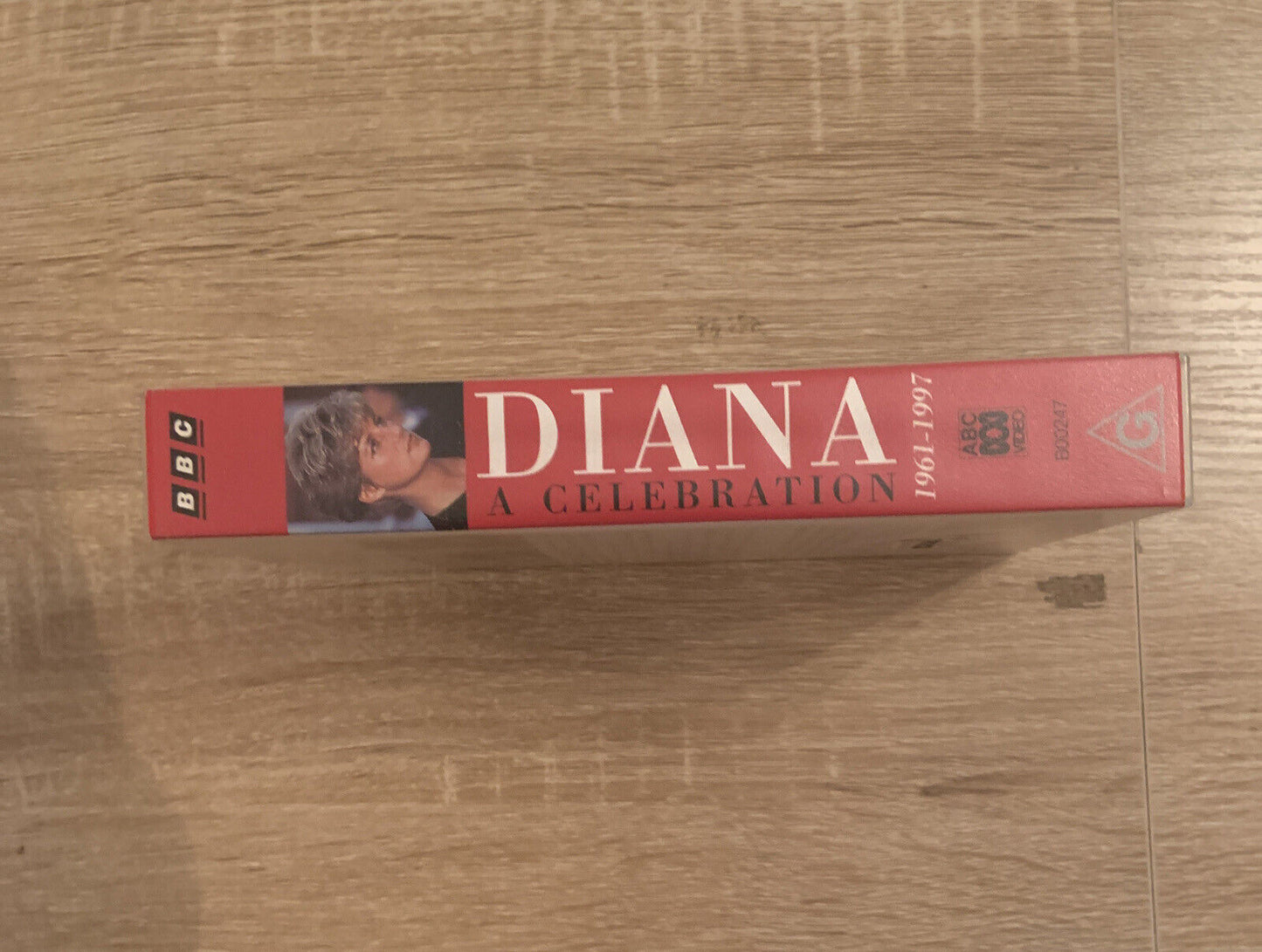 VHS DIANA A CELEBRATION 1961 1997 Video BBC Princess Lady Royals England Tragedy