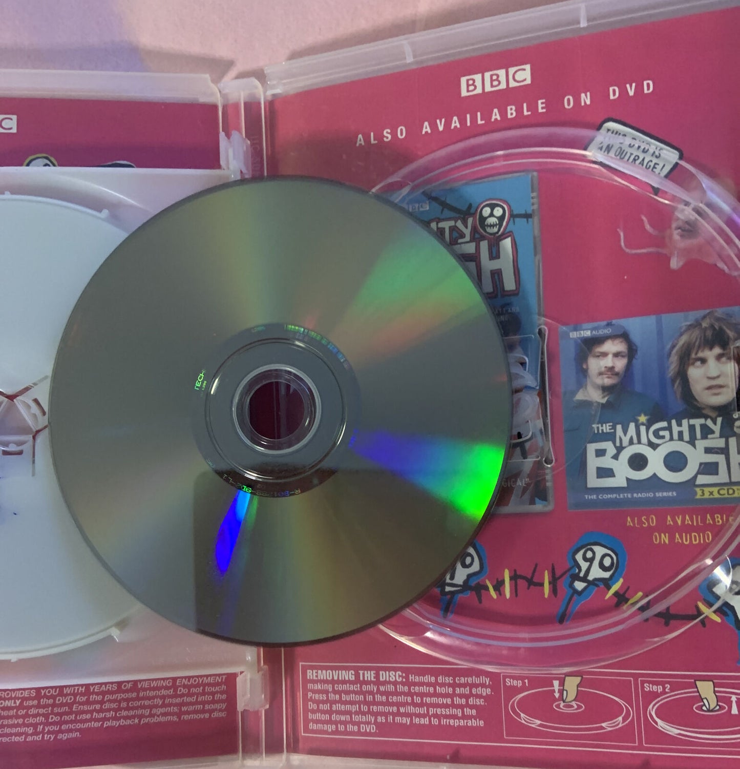 DVD THE MIGHTY BOOSH 2 Comedy Special Features TV Series ABC 2 Disc Set BBC