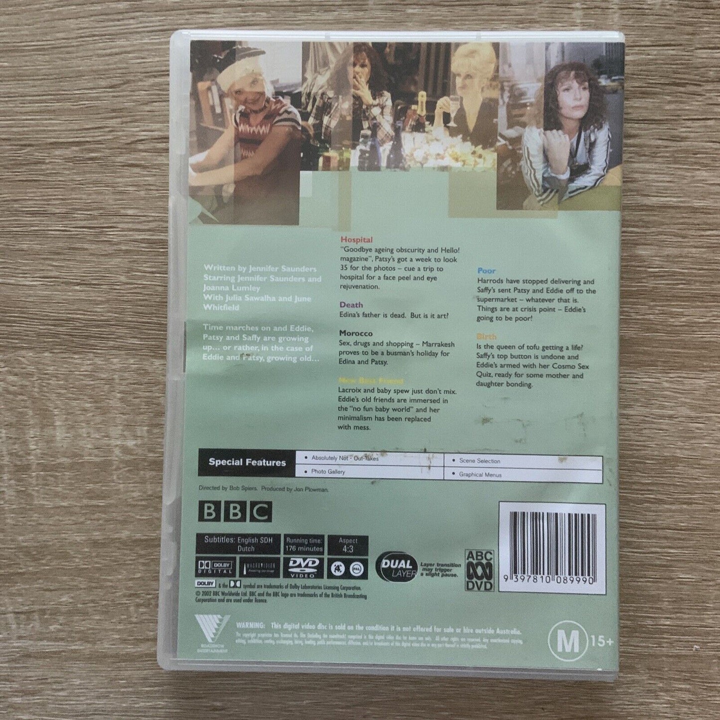 DVD ABSOLUTELY FABULOUS Series 2 R4 BBC British Comedy Cult Joanna Lumley TV