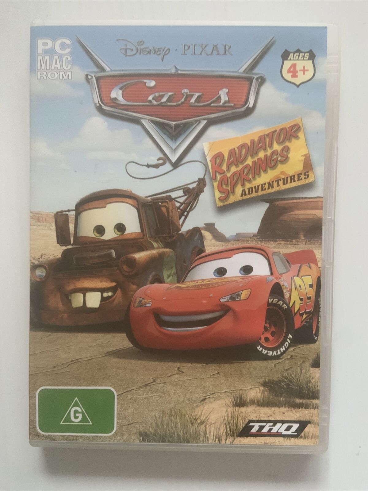 PC DVD ROM Mac CARS Disney Pixar Radiator Springs Adventure Animated Game