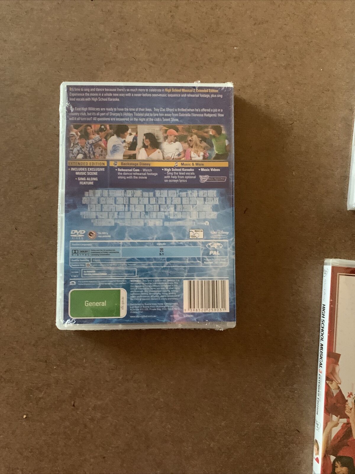 DVD HIGH SCHOOL MUSICAL 3 Movie Bundle 1 2 3 2006 Disney Channel Sealed NEW