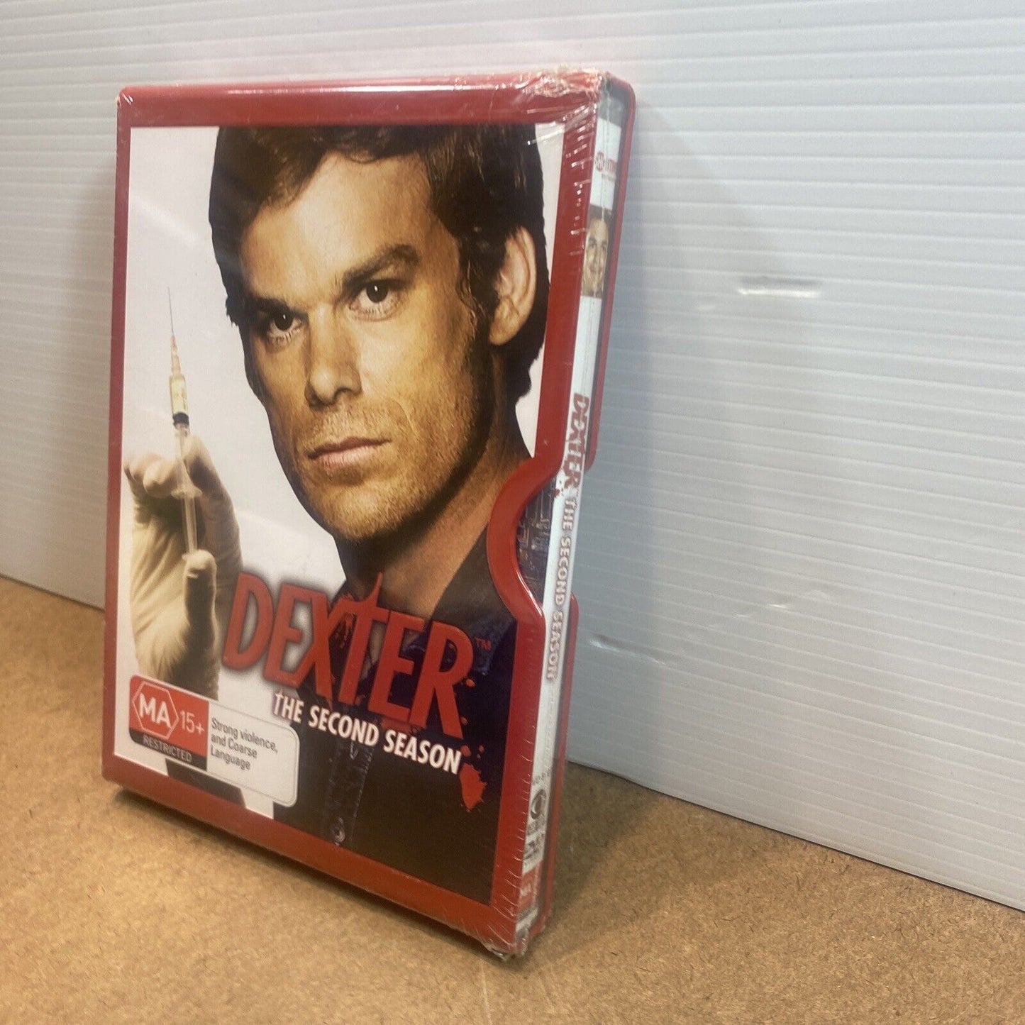 DVD DEXTER Second Season 2nd Series Dark Cult Metal Case Sealed NEW TV Series