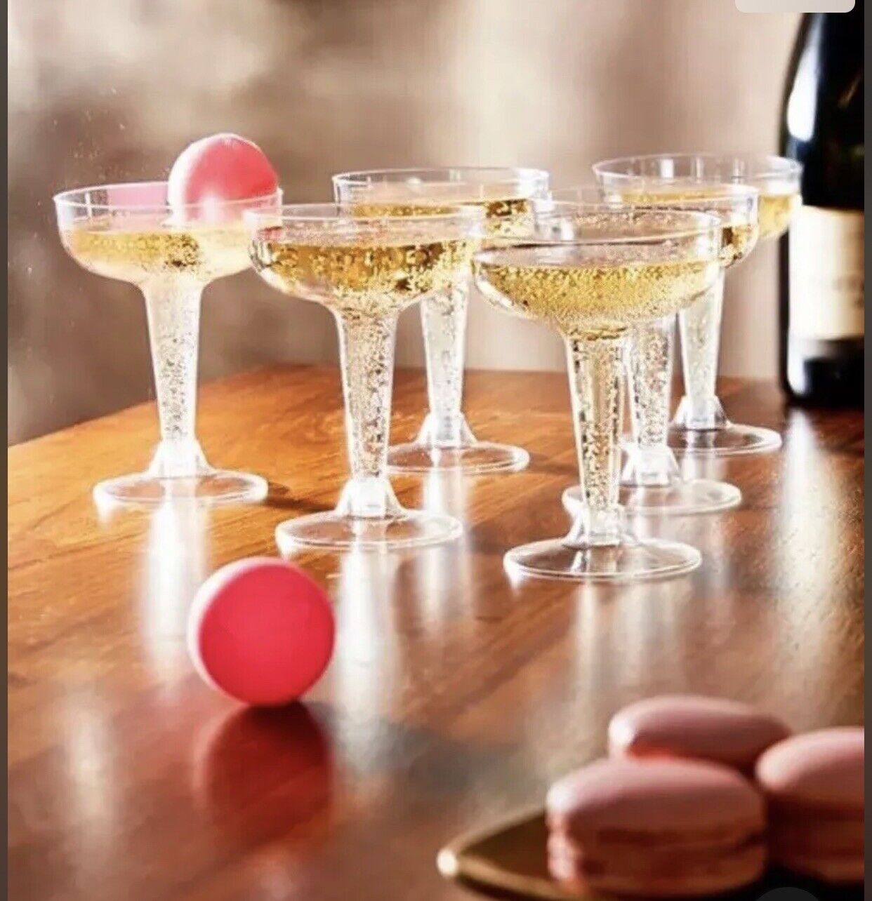 PROSECCO PONG Girls Night In 12 Cups 2 Balls Hens Party Game Gift Champagne NEW