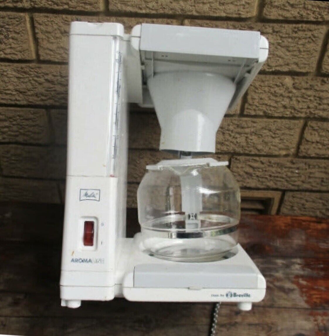 White Breville 12 cup Percolator Melitta Filter Coffee Maker Machine SMC 15/12
