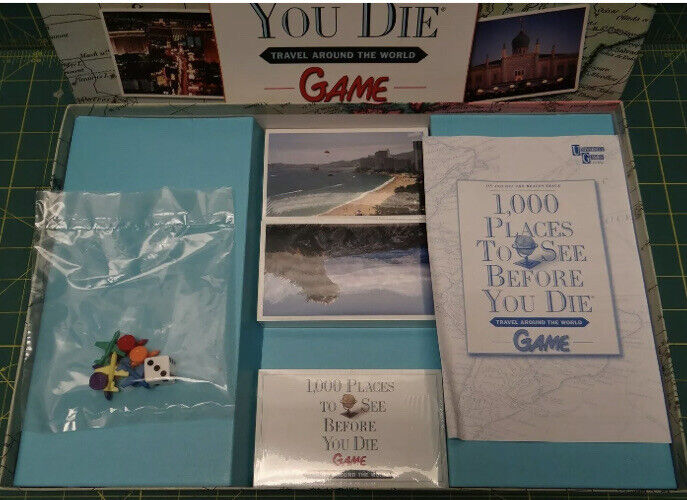 1000 PLACES TO SEE BEFORE YOU DIE Family Fun Board Game World Travel NEW Sealed