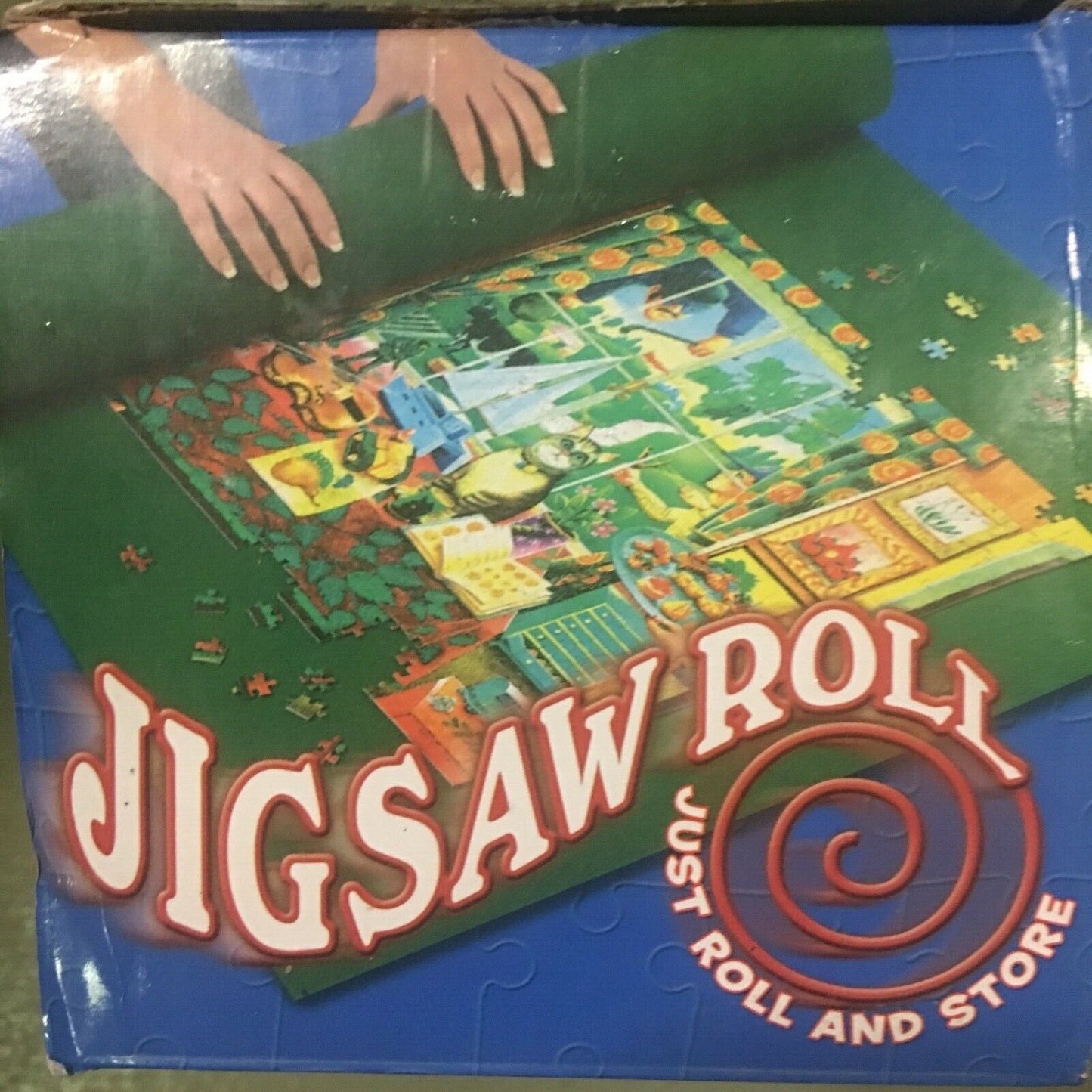 Jigsaw Puzzle Roll Paul Lamond Games FELT MAT to Store | Work In Progress