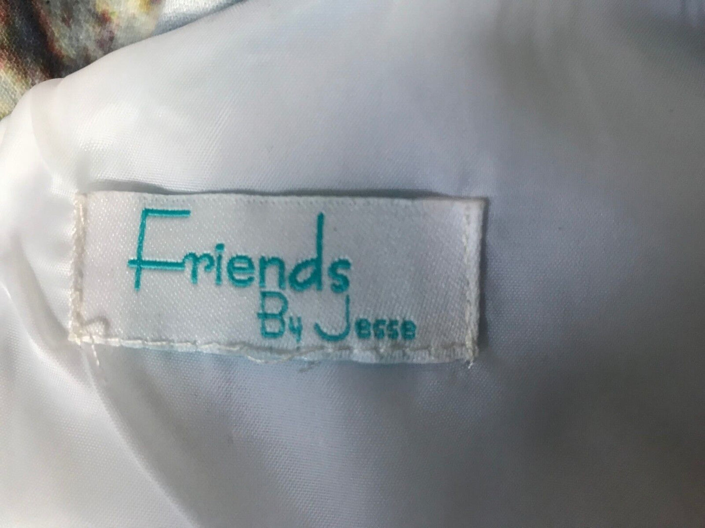 Tween Girl FRIENDS BY JESSE Dress Multi Colour Beach Summer Print Size 6