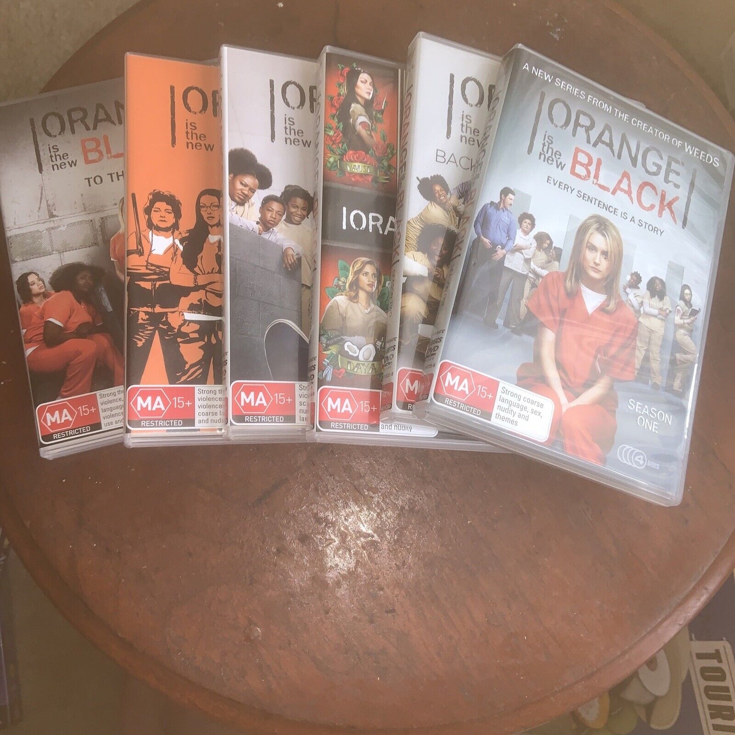 DVD ORANGE IS THE NEW BLACK The Complete Season 1 - 6 R4 24 Disc Set TV Prison