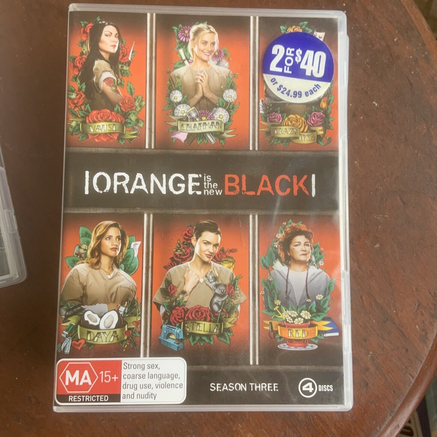 DVD ORANGE IS THE NEW BLACK The Complete Season 1 - 6 R4 24 Disc Set TV Prison