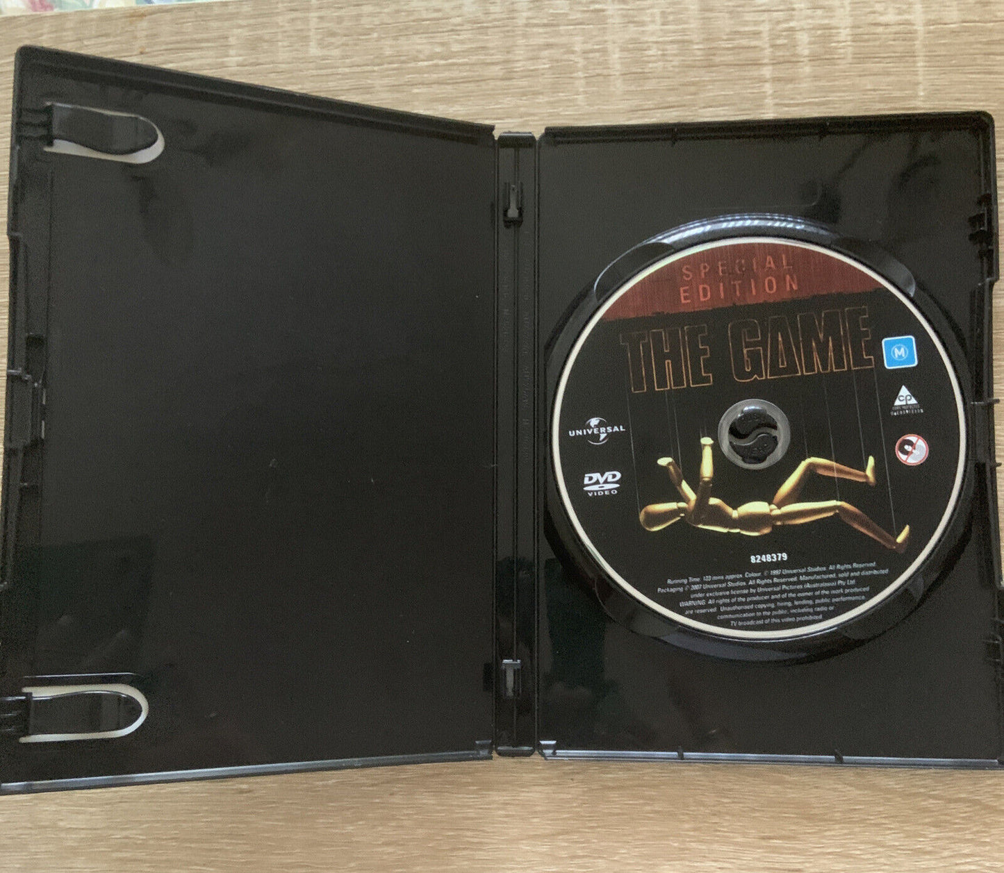 DVD THE GAME Michael Douglas Special Edition DAVID FINCHER FILM