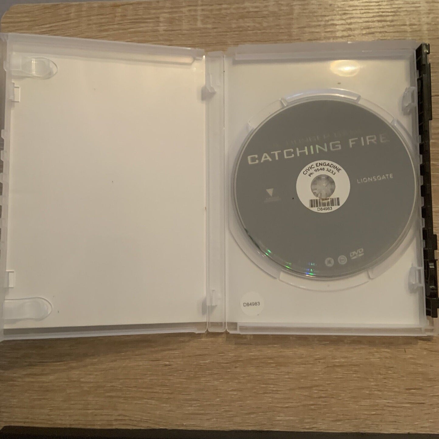 DVD THE HUNGER GAMES CATCHING FIRE Jennifer Lawrence Action Violence Fantasy