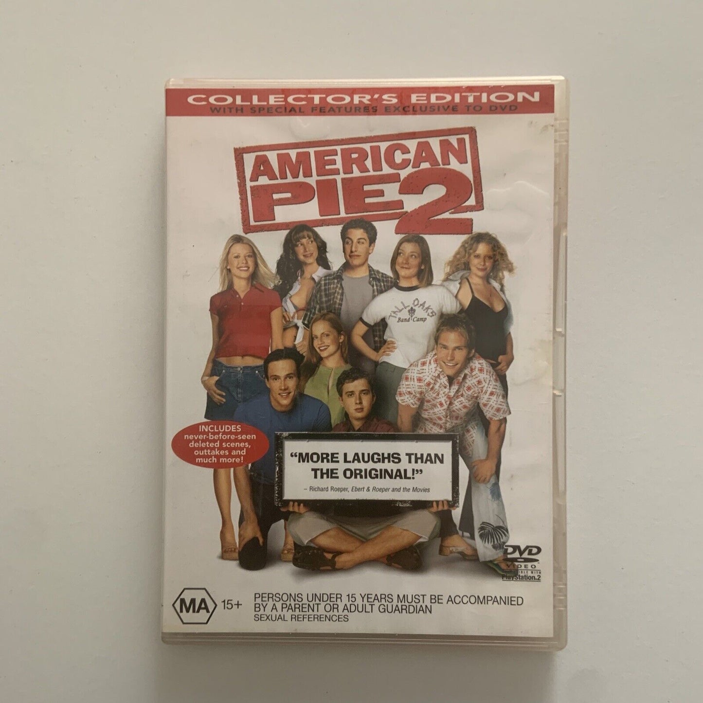 DVD American Pie 2 Jason Biggs Seann William Scott R4 Comedy Movie Cult