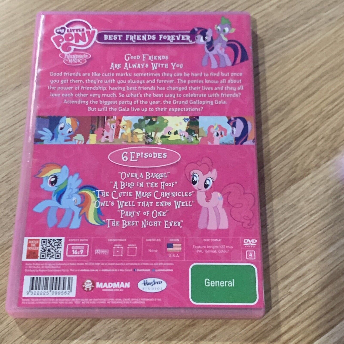 DVD My Little Pony Friendship Is Magic Best Friends Forever Vol 5 2010 Animated