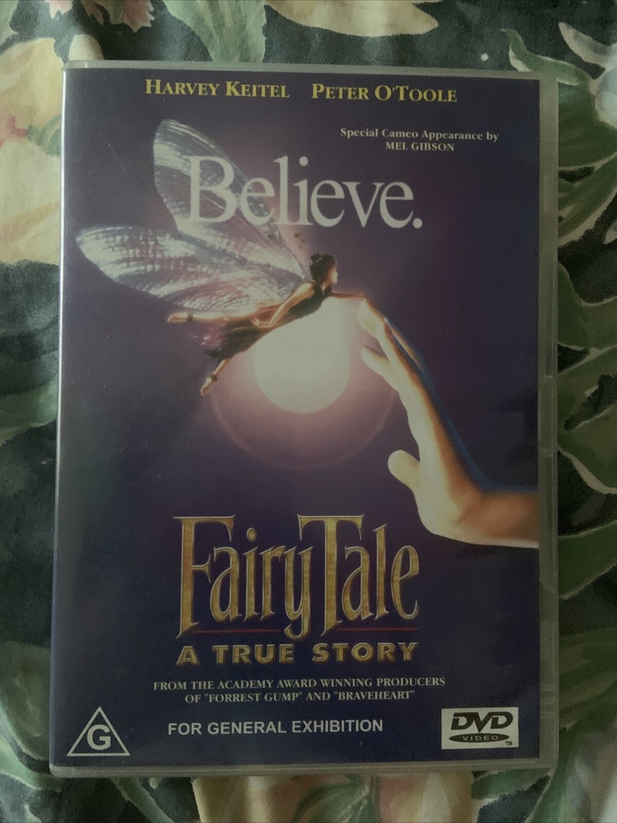 DVD FAIRYTALE A True Story 2001 Believe Harvey Keitel Peter Toole Magic Movie