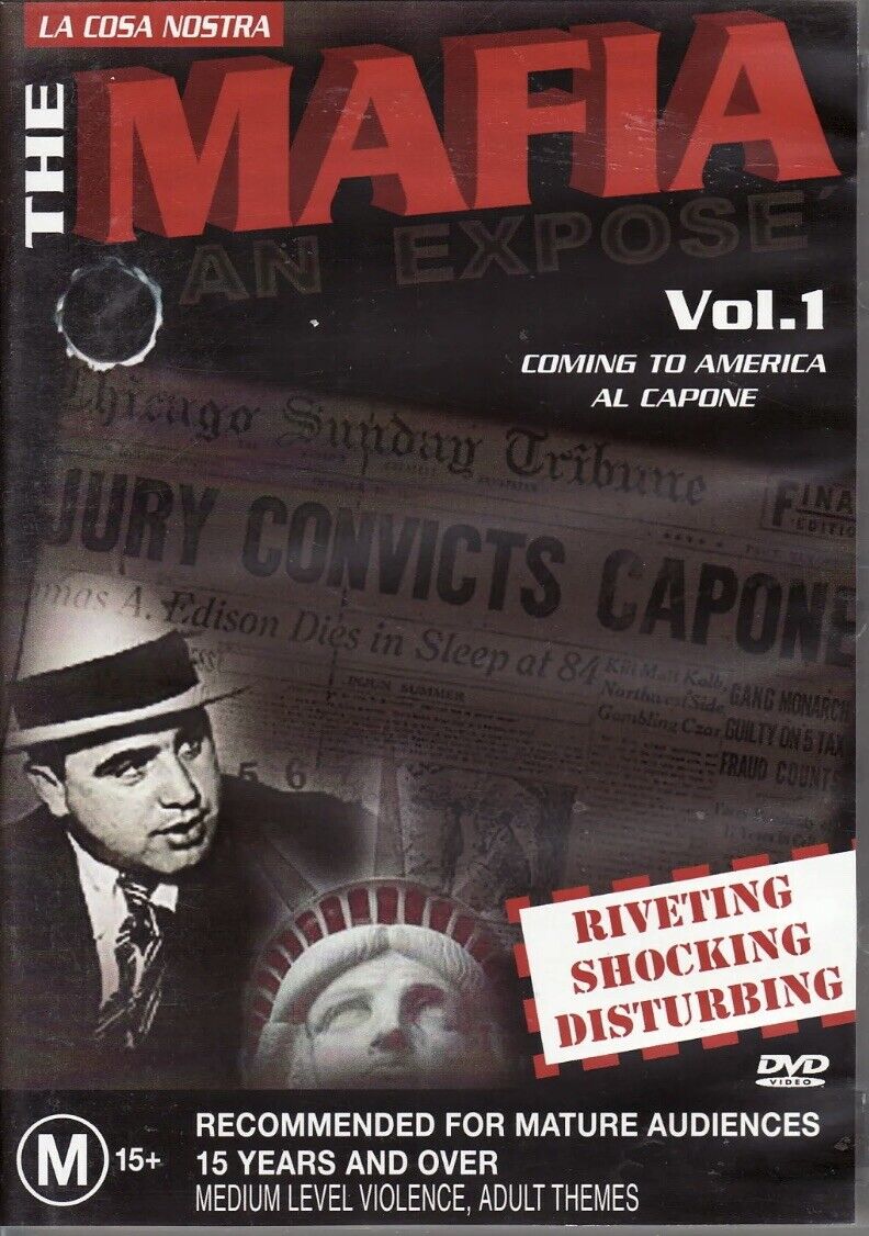 DVD THE MAFIA La Cosa Nostra An Expose Vol. 1 Al Capone Mobster True Crime