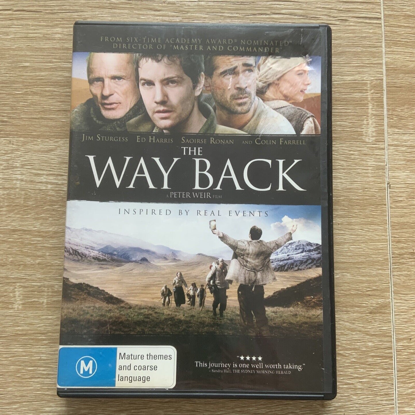DVD THE WAY BACK Movie R4 Colin Farrell Ed Harris Inspired by Real Events