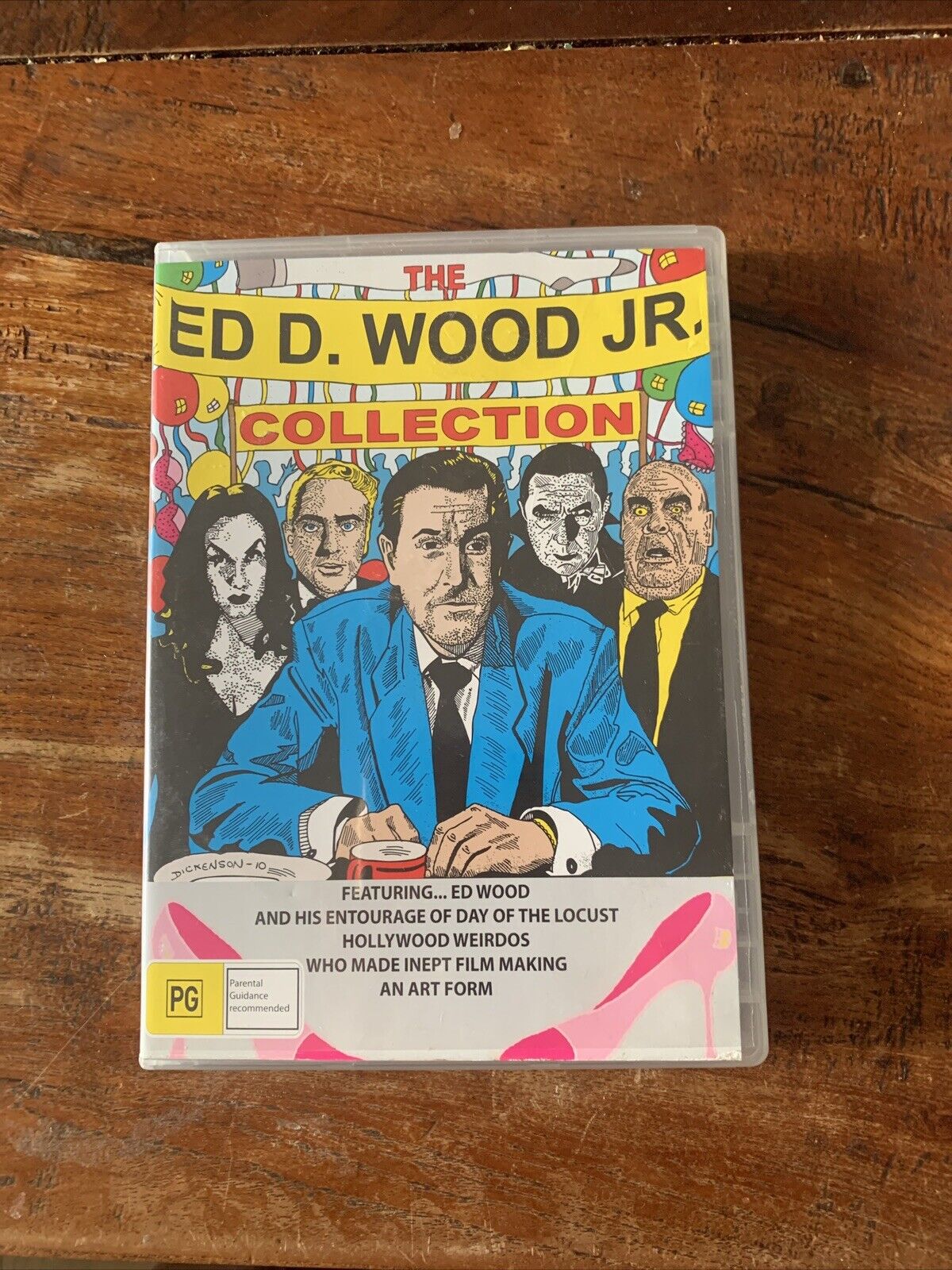DVD Set The ED WOOD Jr Collection 5 Film Collection Inc Plan 9 Jailbait + 2010